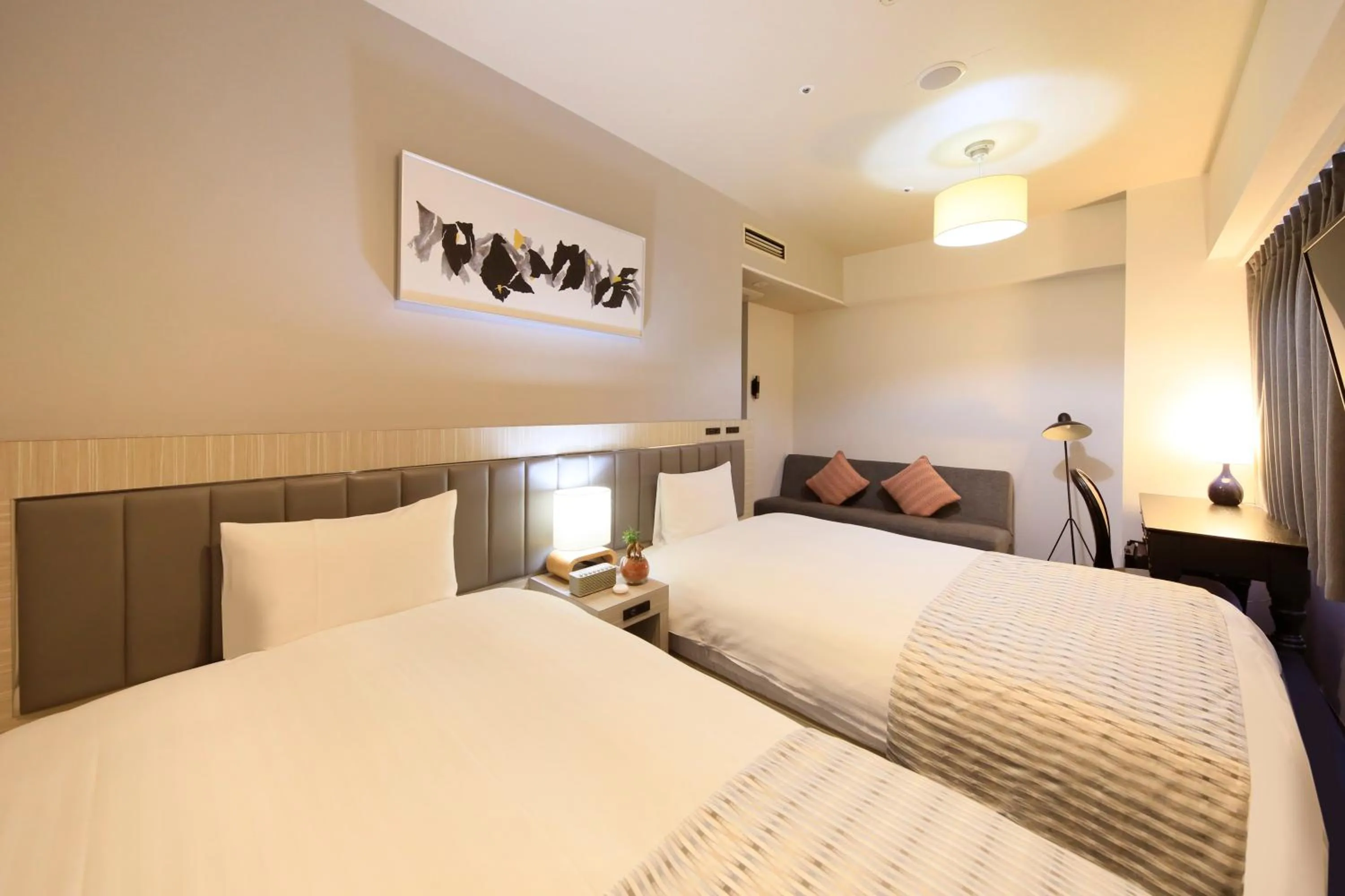 Twin Room in QuintessaHotel KagoshimaTenmonkan Relax&Sleep