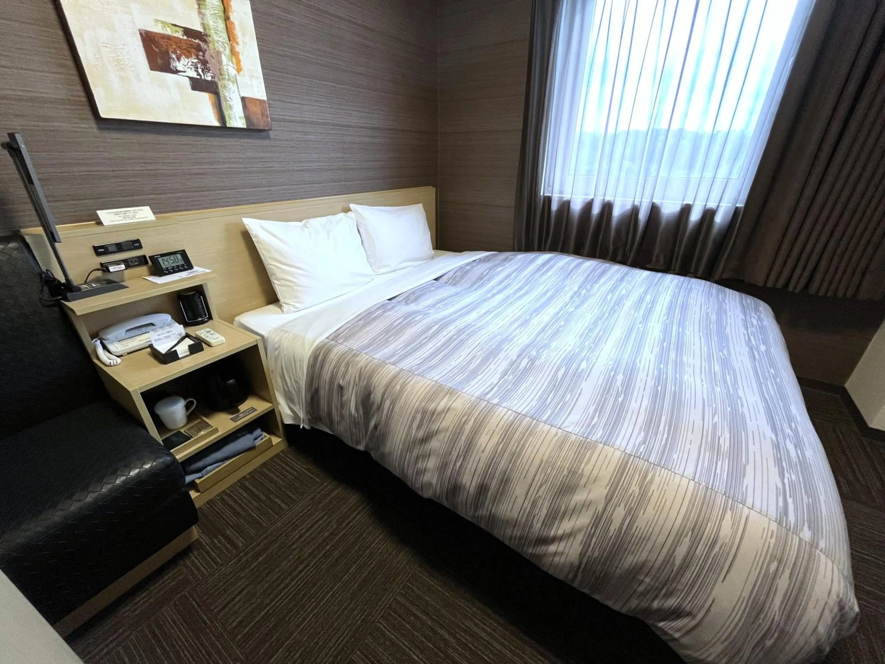 Comfort Double Room with Small Double Bed - single occupancy - Non-Smoking in Hotel Route-Inn Kisarazu