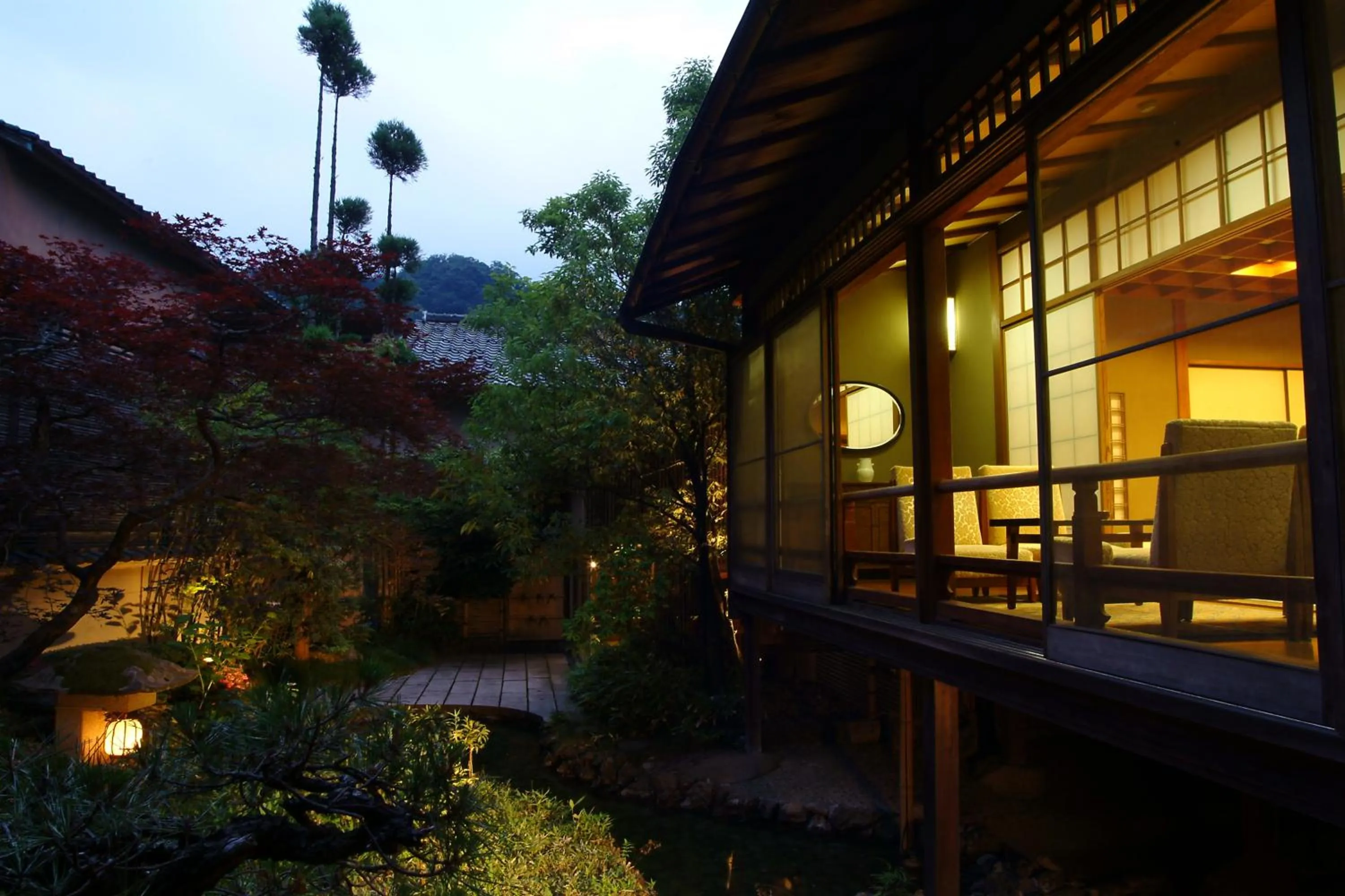 Suite with Garden View - single occupancy in Nishimuraya Honkan