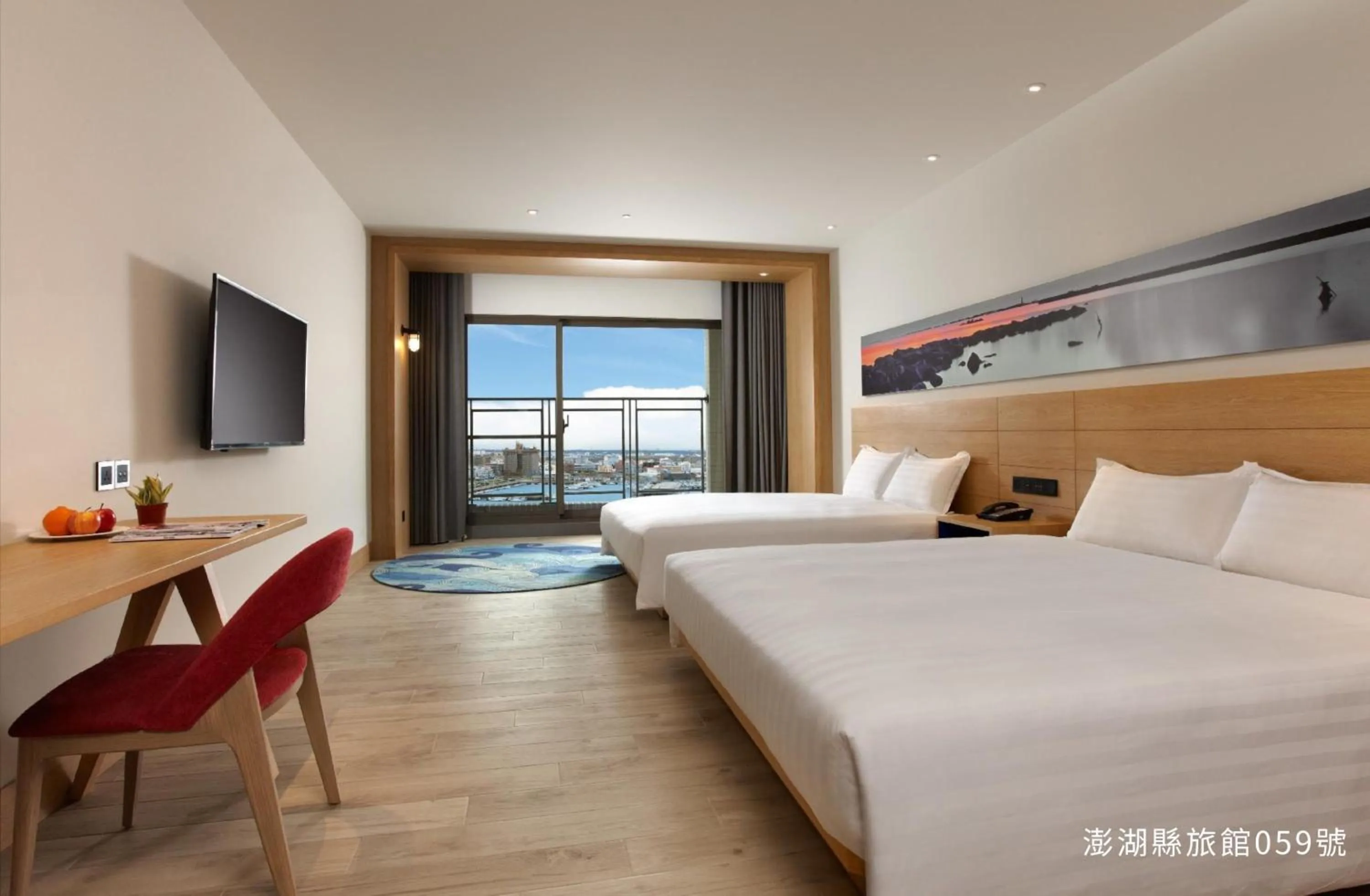 Triple Room With Harbor View in Discovery Hotel