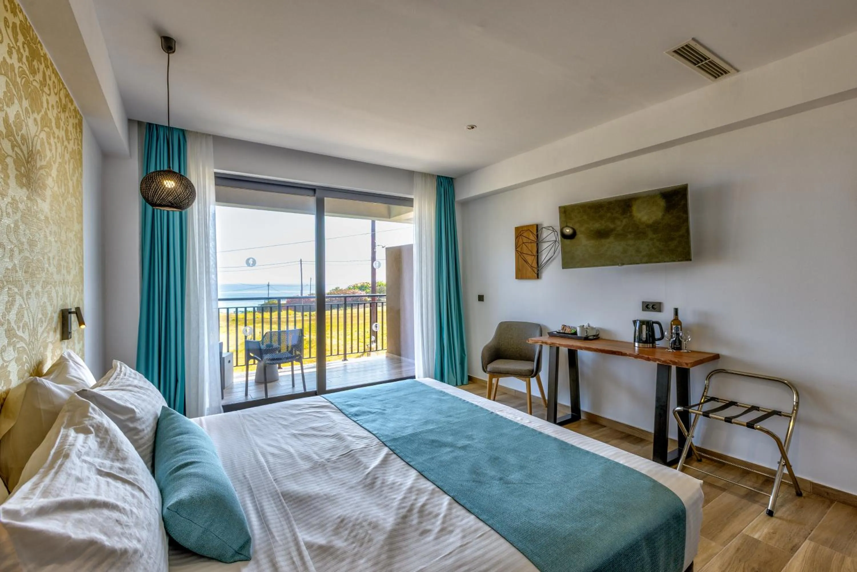 Superior Double Room with Shared Pool in Cavo Orient Beach Hotel & Suites