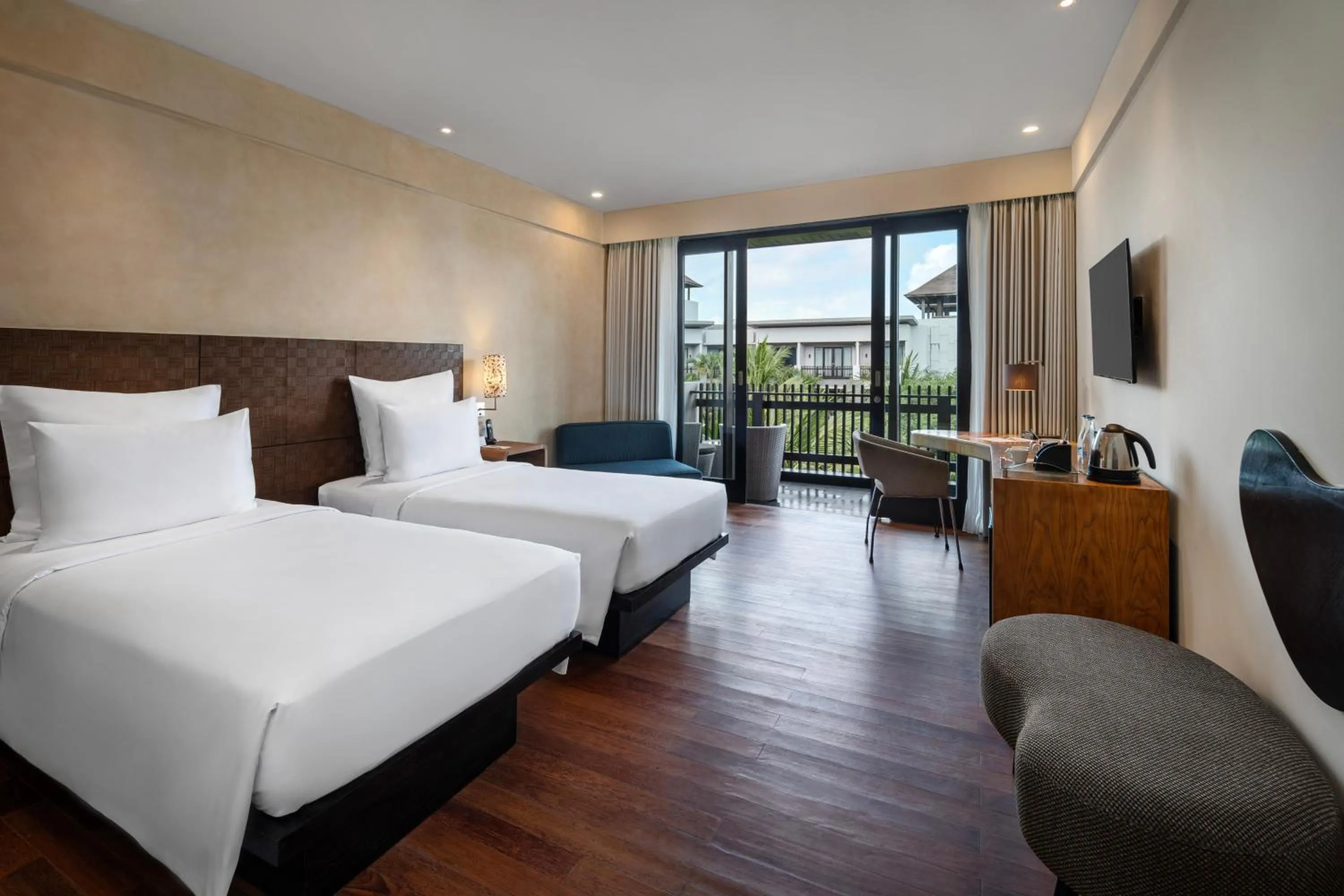 Superior Suite with 2 Single Beds, Garden View with Free Coffee Capsule Machine, Kids and Resort Activities in Pullman Bali Legian Beach