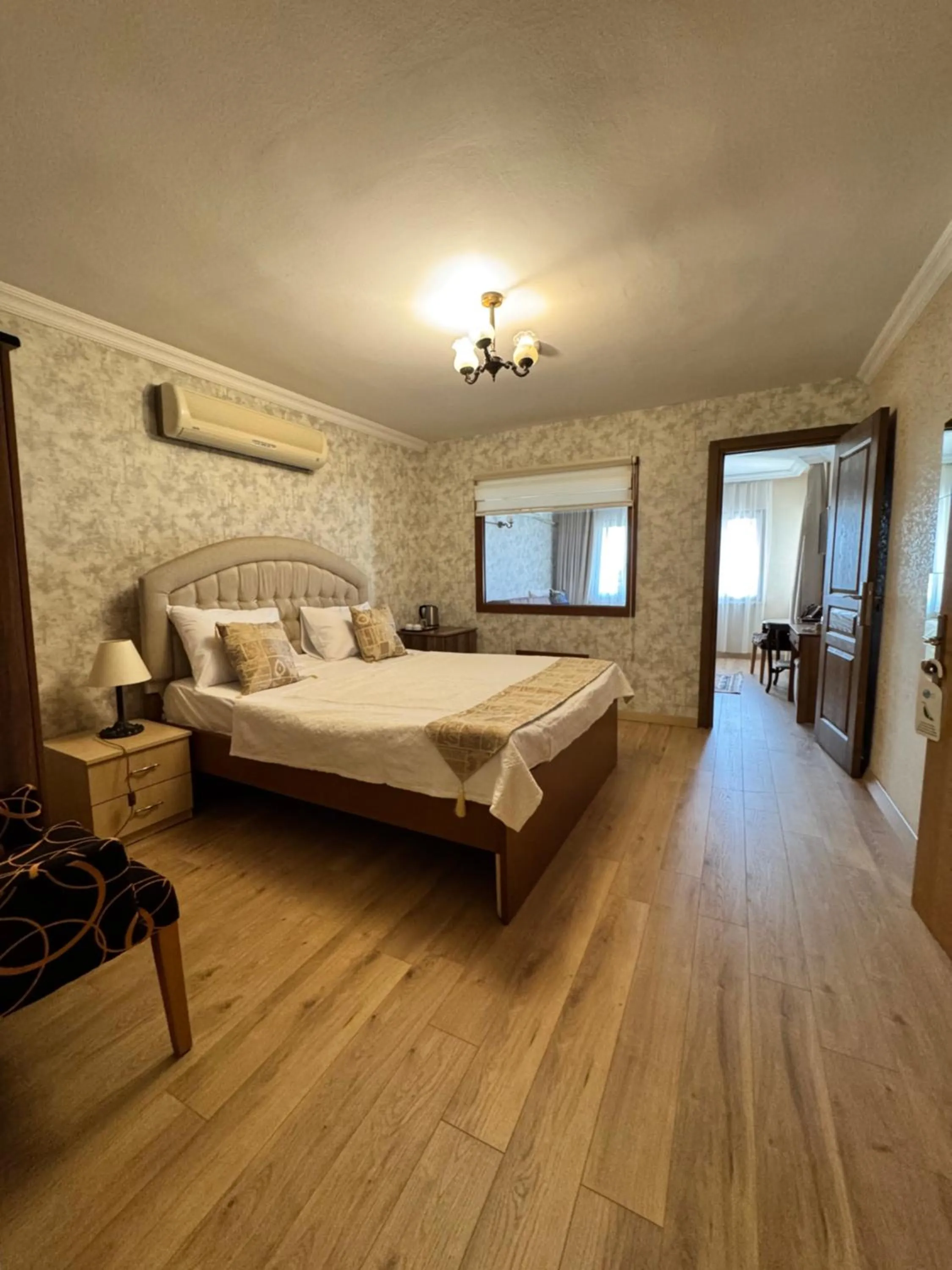 Quadruple Room with Sea View in Hotel Ipekyolu