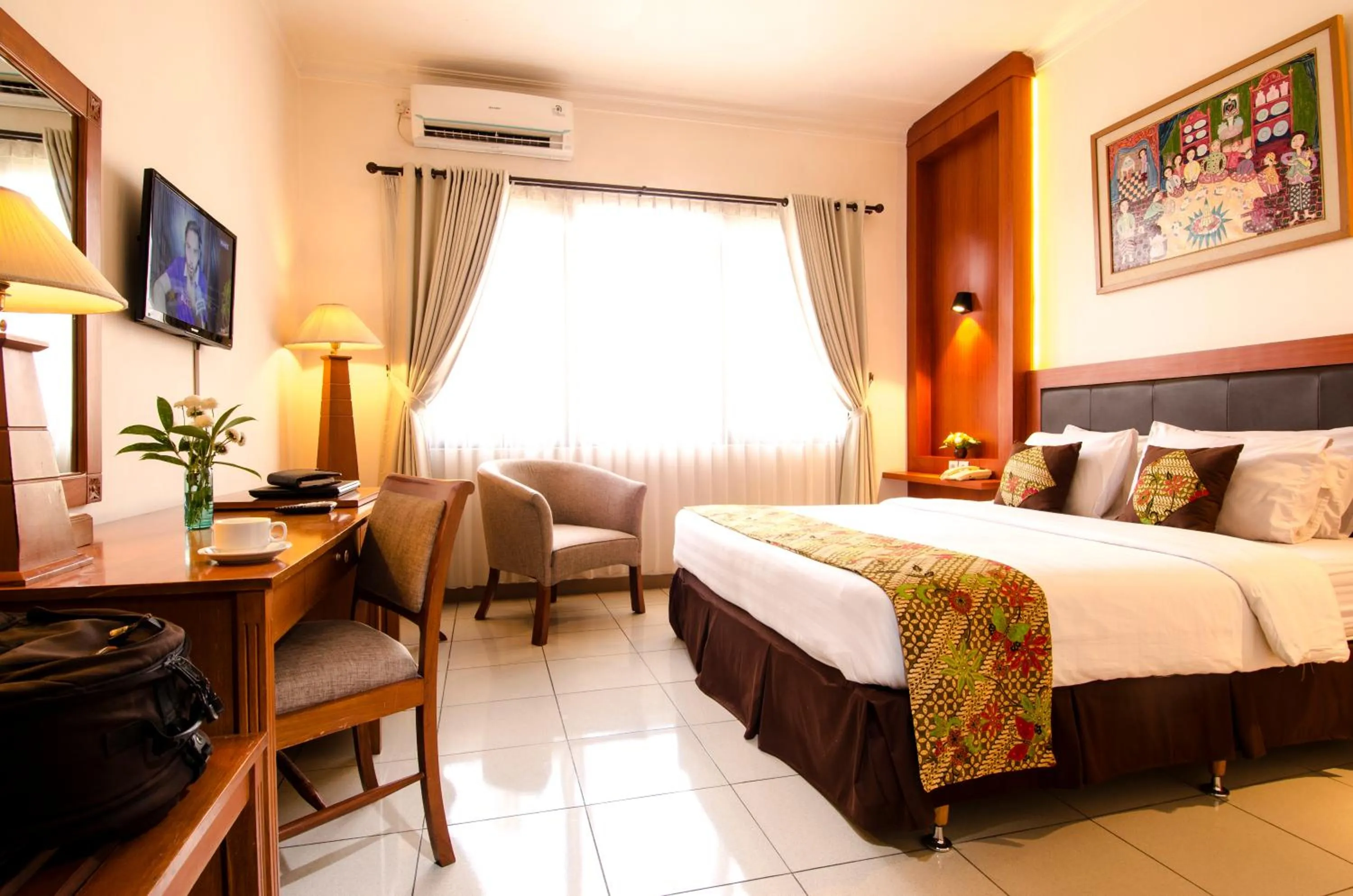 Deluxe Double Room in Griya Sentana Hotel