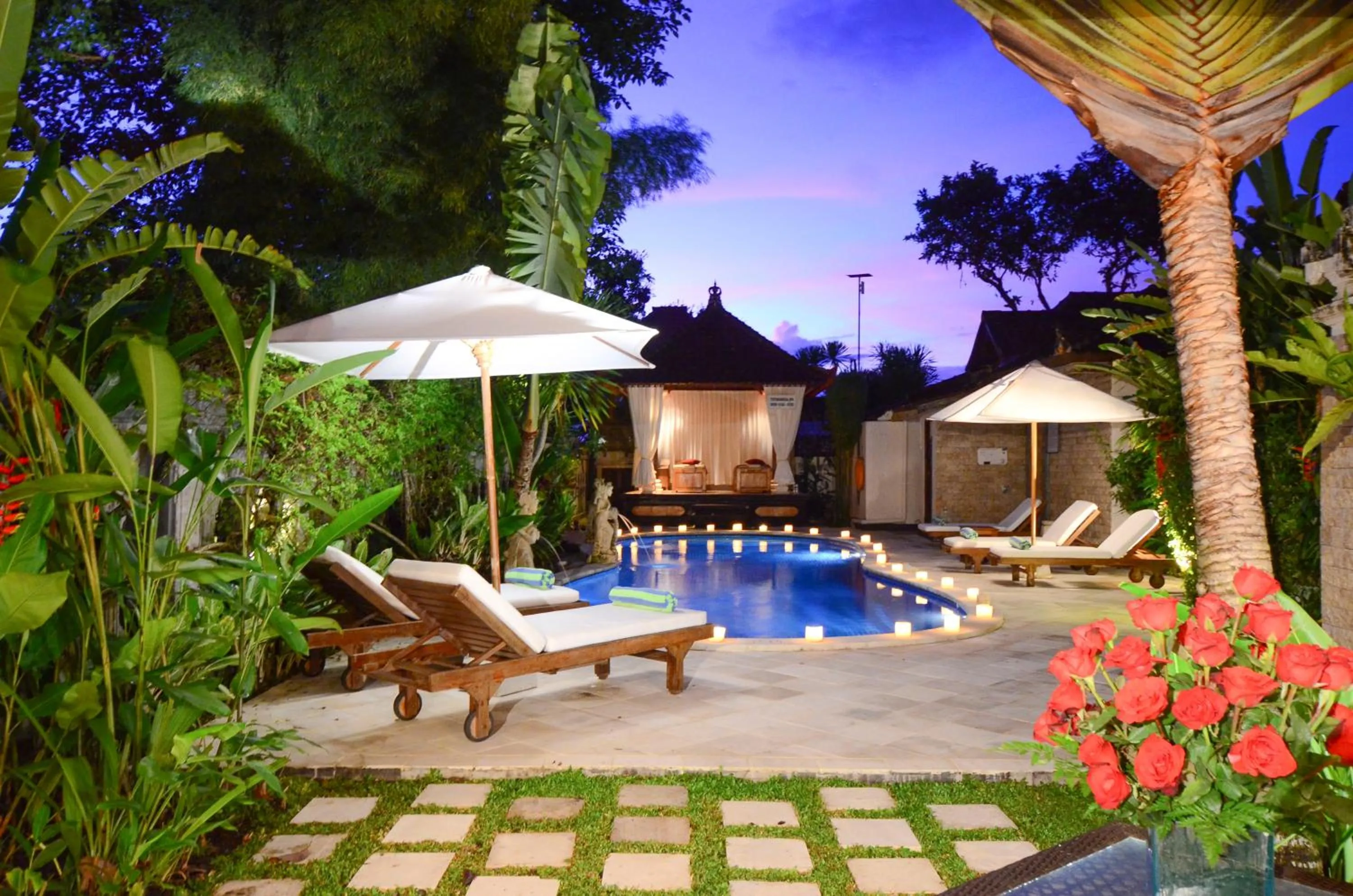 Villa with Pool View in Tirta Ayu Hotel and Restaurant