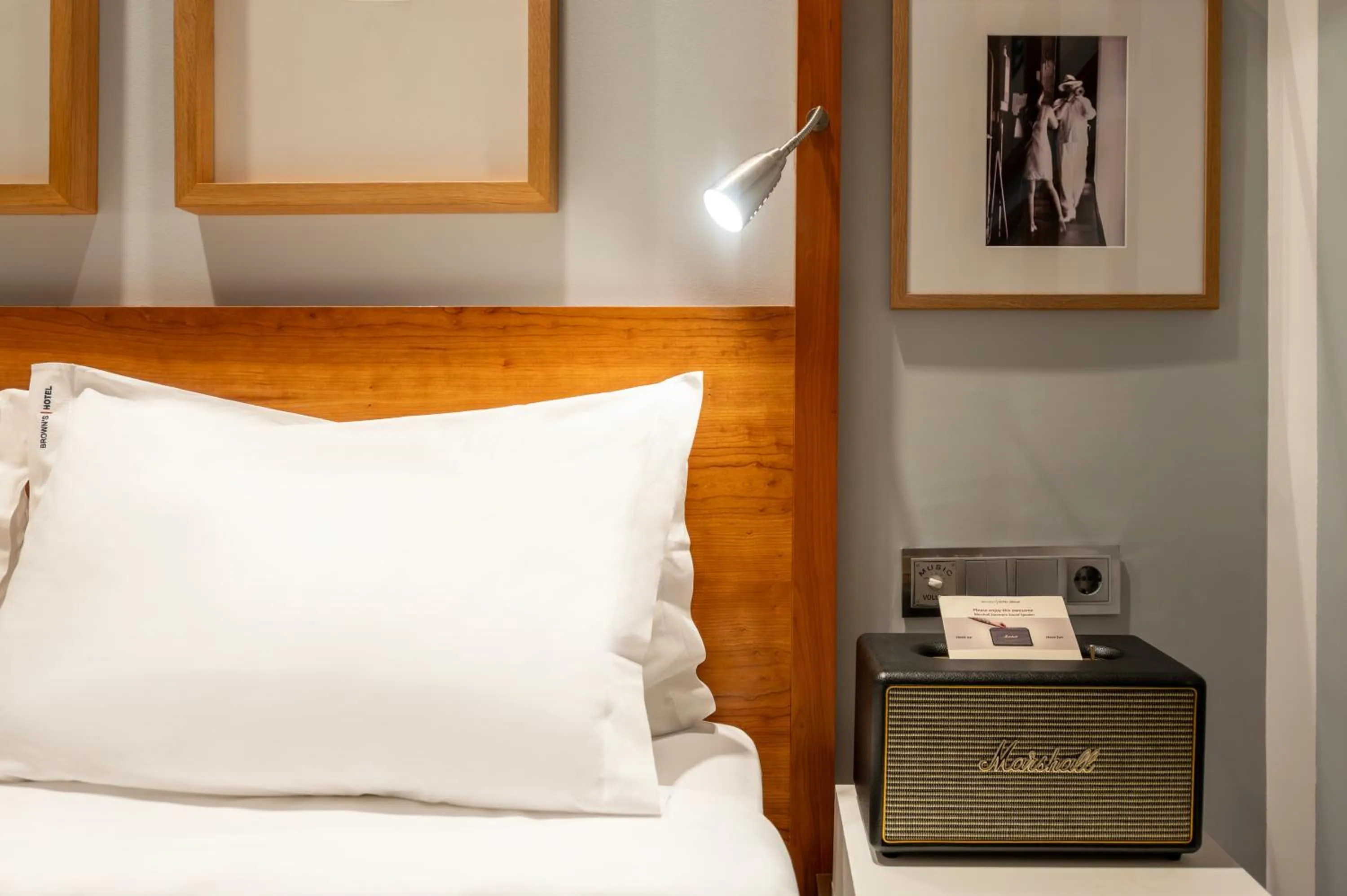 Interior Double Room in Browns Downtown Hotel