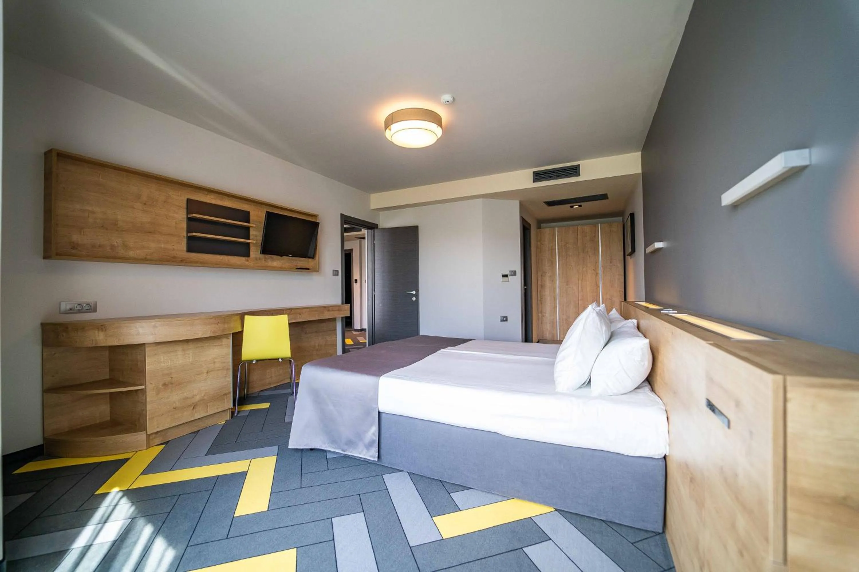 Family Room with Balcony (2 Adults + 2 Children) - Free Mini-bar & Parking in HVD Club Bor Ultra All Inclusive - Private Beach & Free parking