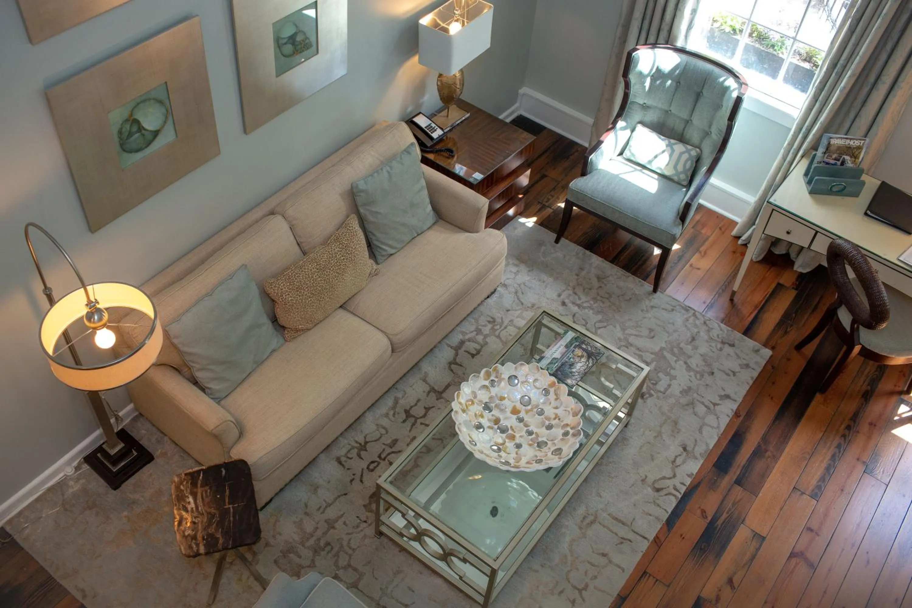 Two-Bedroom Suite with Balcony - Stair Access Only in Olde Harbour Inn, Historic Inns of Savannah Collection