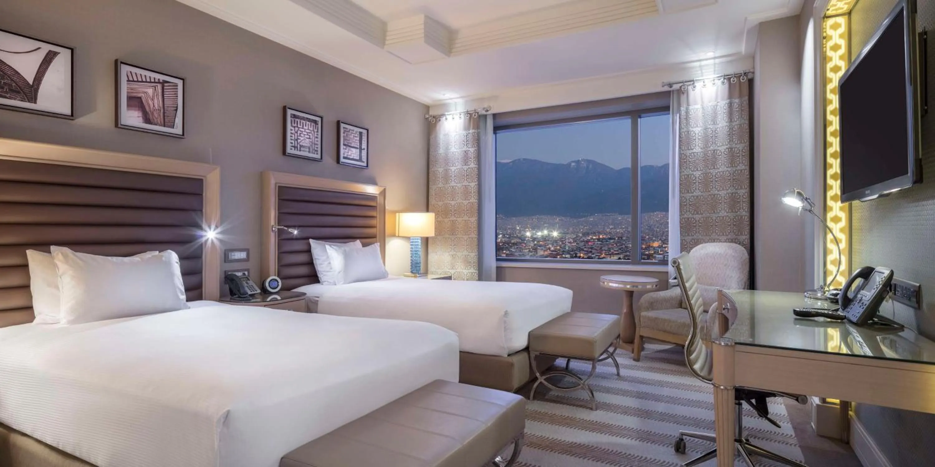 Executive Twin Room - Lounge Access in Hilton Bursa Convention Center & Spa