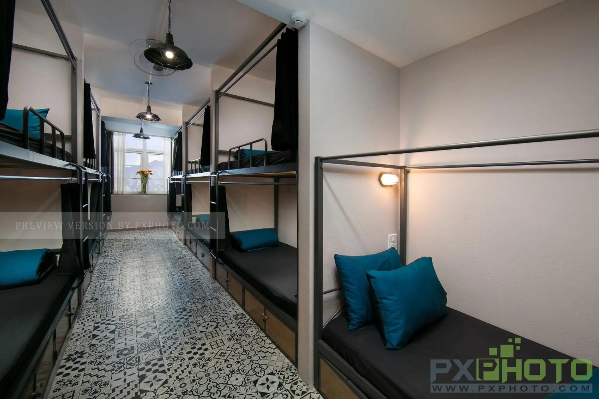 Bunk Bed in Female Dormitory Room   in Azure Sapa Hotel