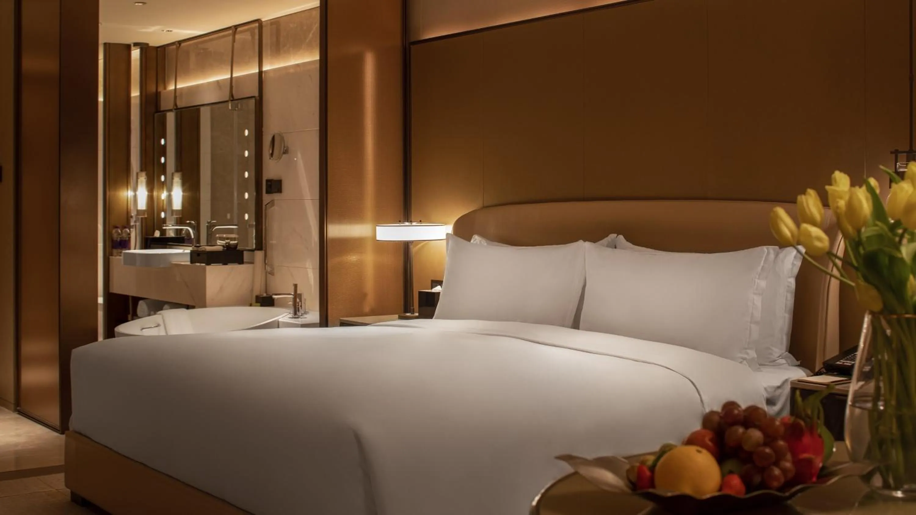 Premium King Room - Club Lounge Access in InterContinental Tianjin Yujiapu Hotel & Residences by IHG
