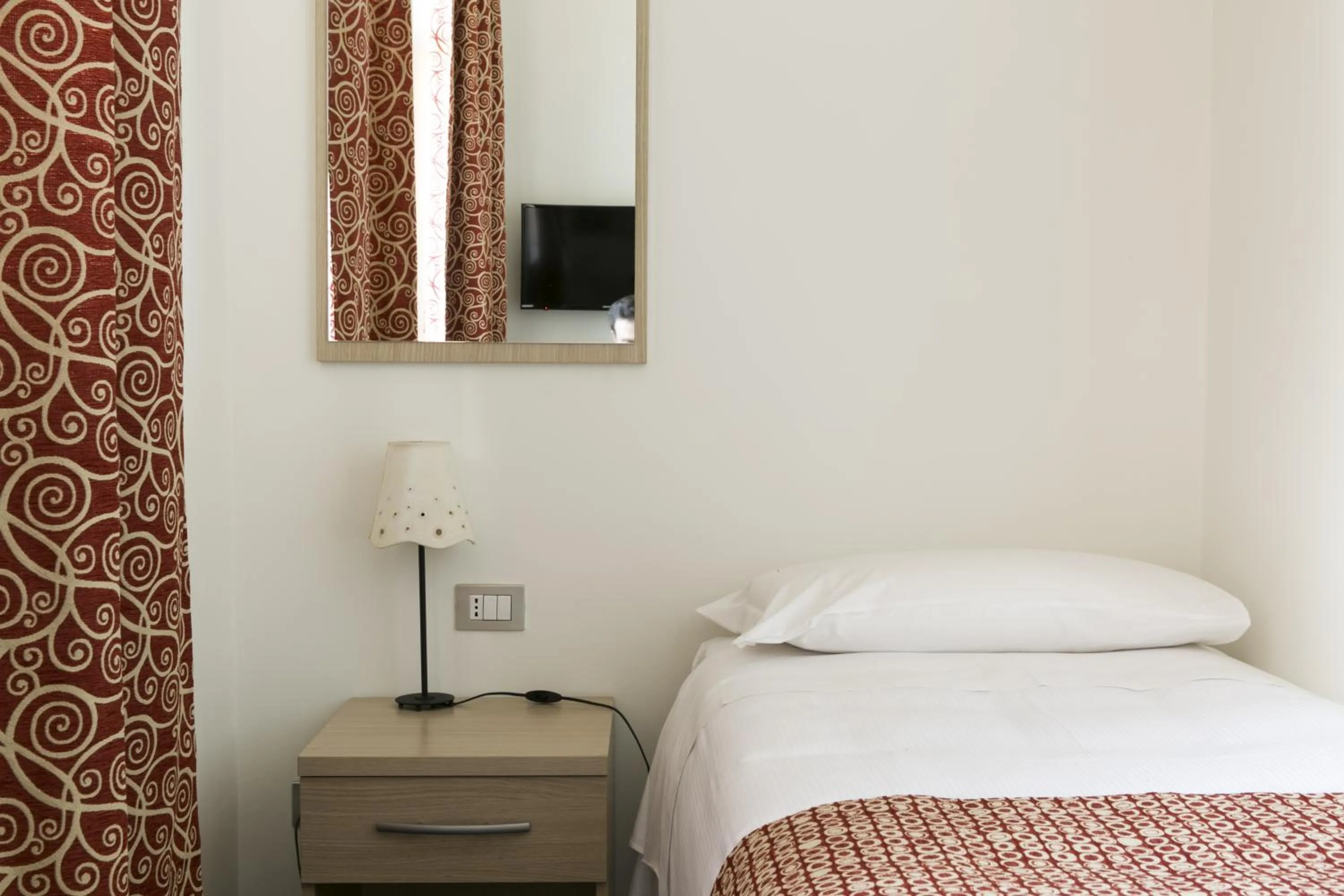 Single Room in Hotel Casa Valdese Roma