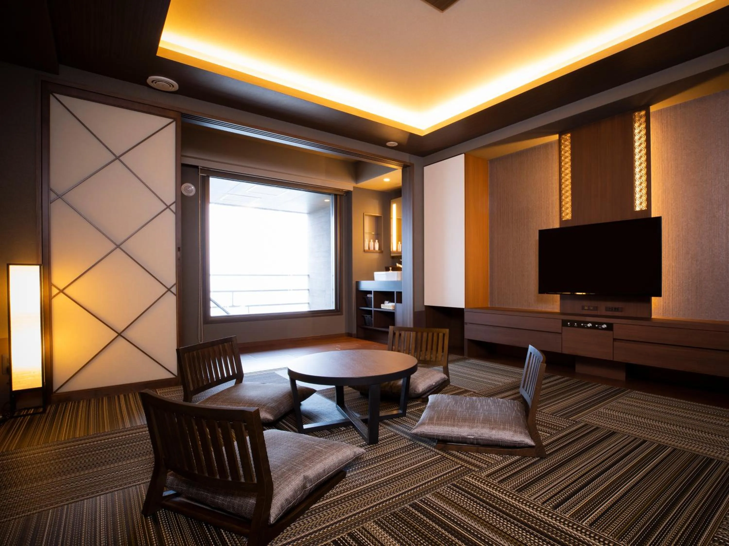 Deluxe Japanese-Style Room with Open-Air Bath and Ocean View - Non-Smoking in Yunokawa Prince Hotel Nagisatei