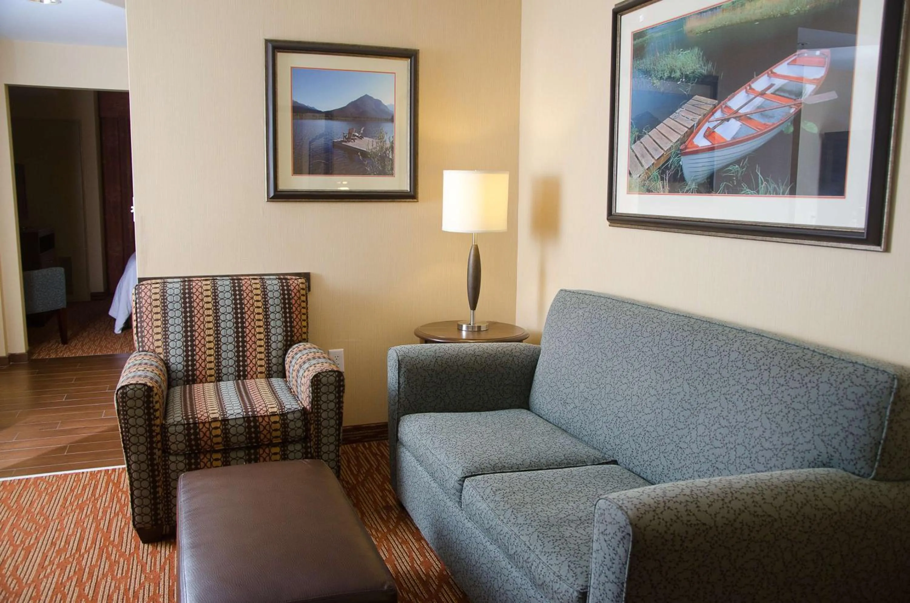 Junior King Suite - Mobility/Hearing Accessible in Hilton Garden Inn Watertown