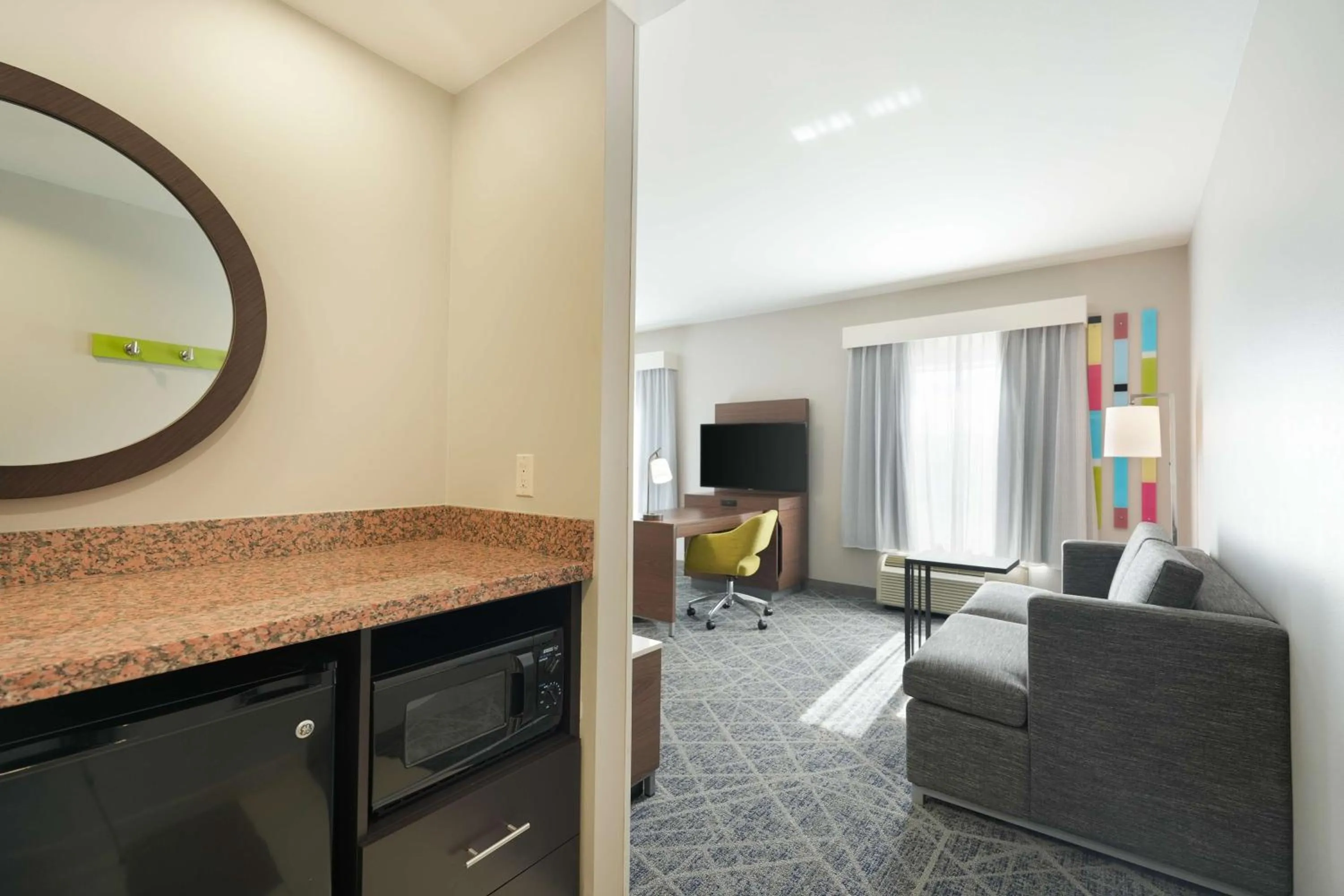 King Studio Suite - Non-Smoking in Hampton Inn and Suites Tulsa Central
