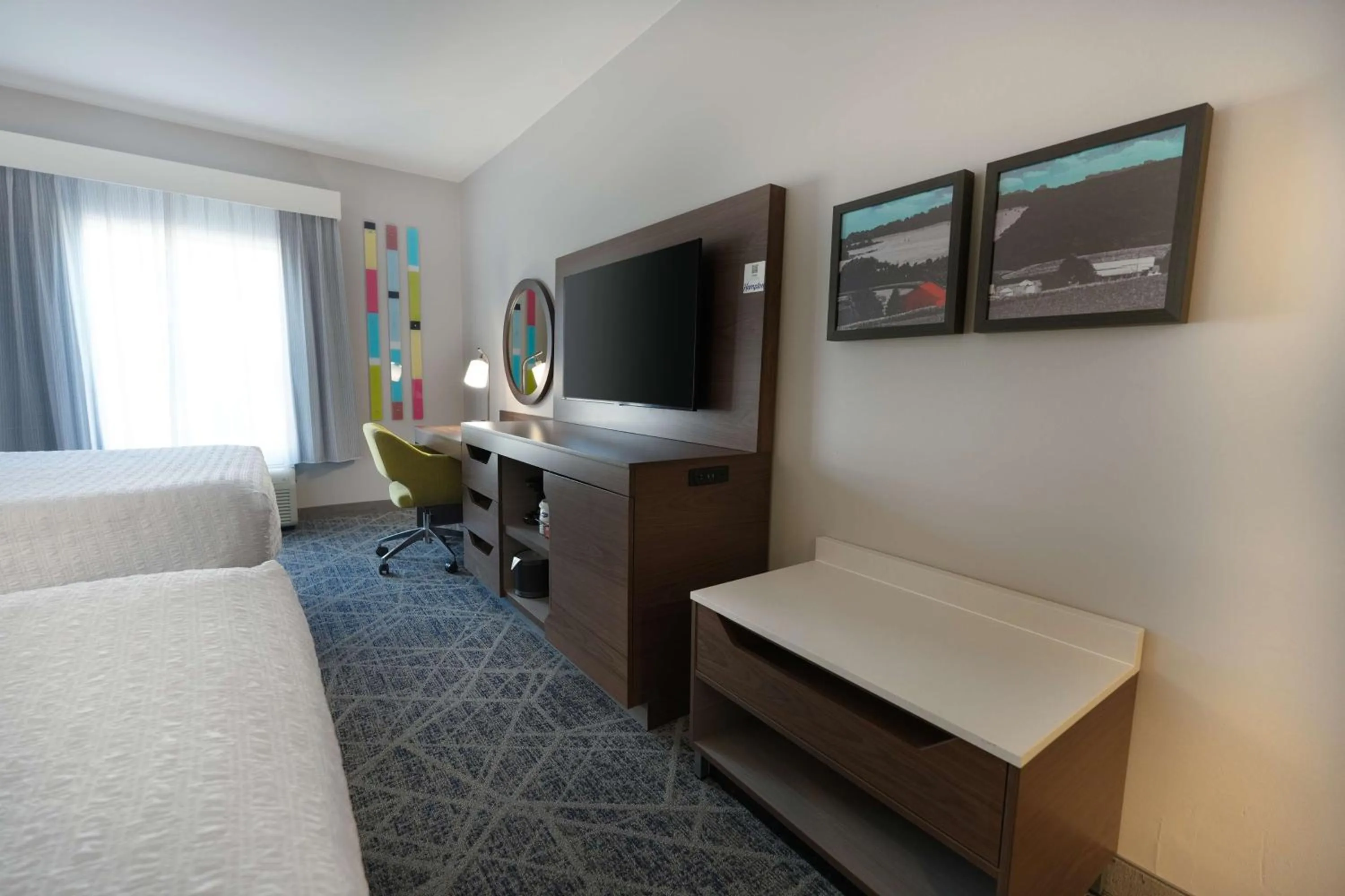 Room with Two Queen Beds - Non-Smoking in Hampton Inn and Suites Tulsa Central