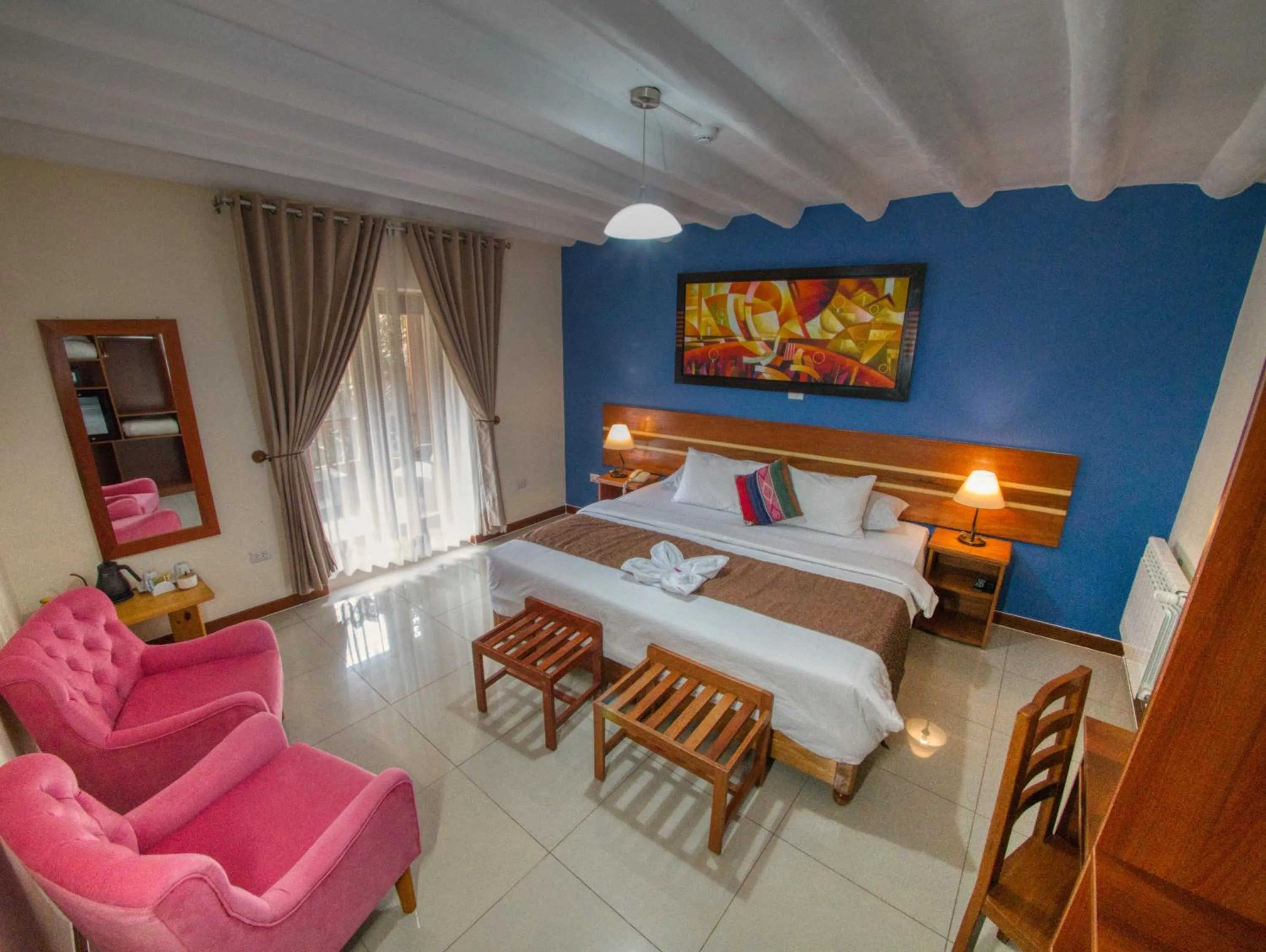  Deluxe Room with Balcony and View - single occupancy in Sol Ollantay Boutique Hotel