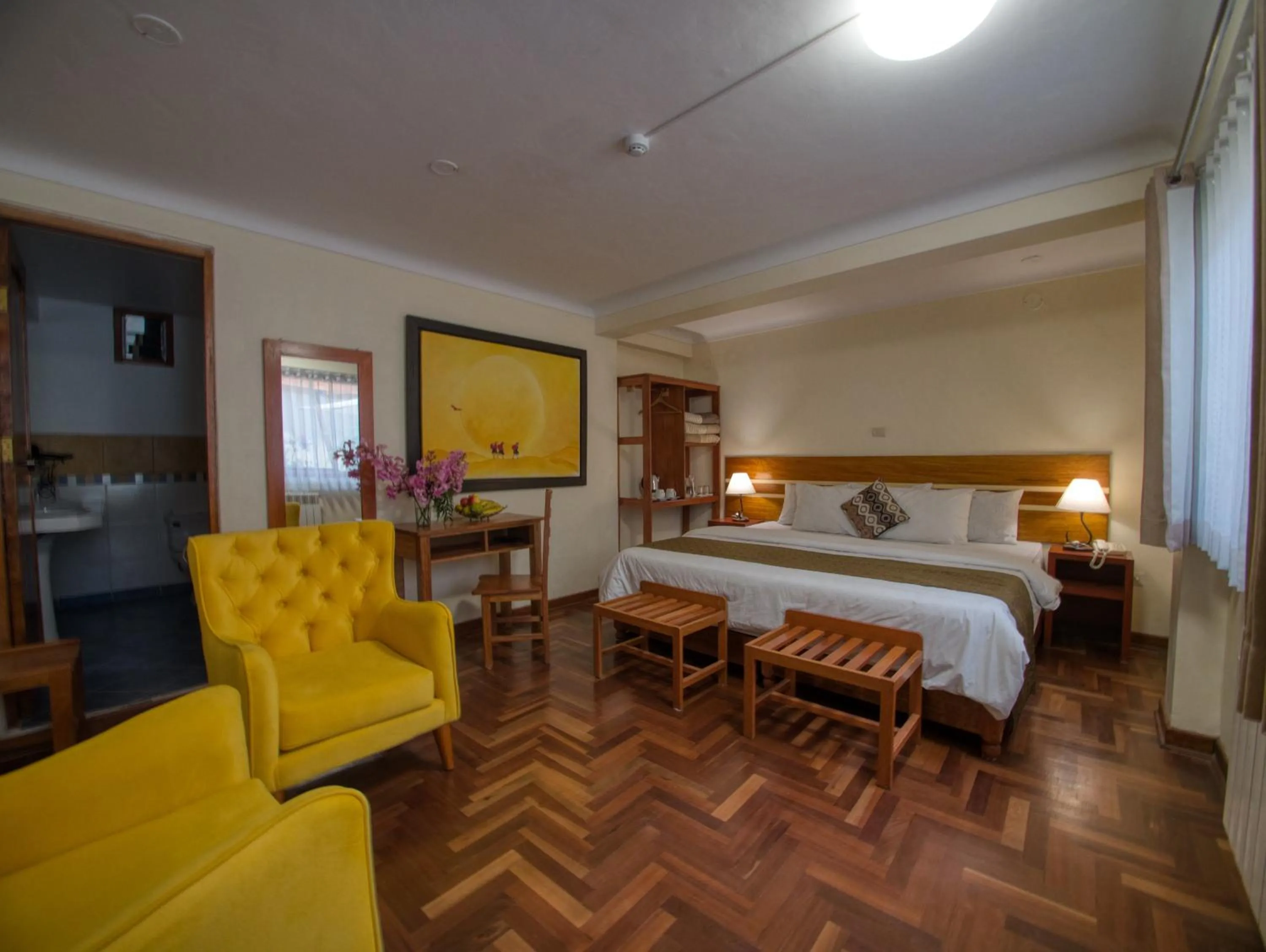 Superior King Room in Sol Ollantay Boutique Hotel