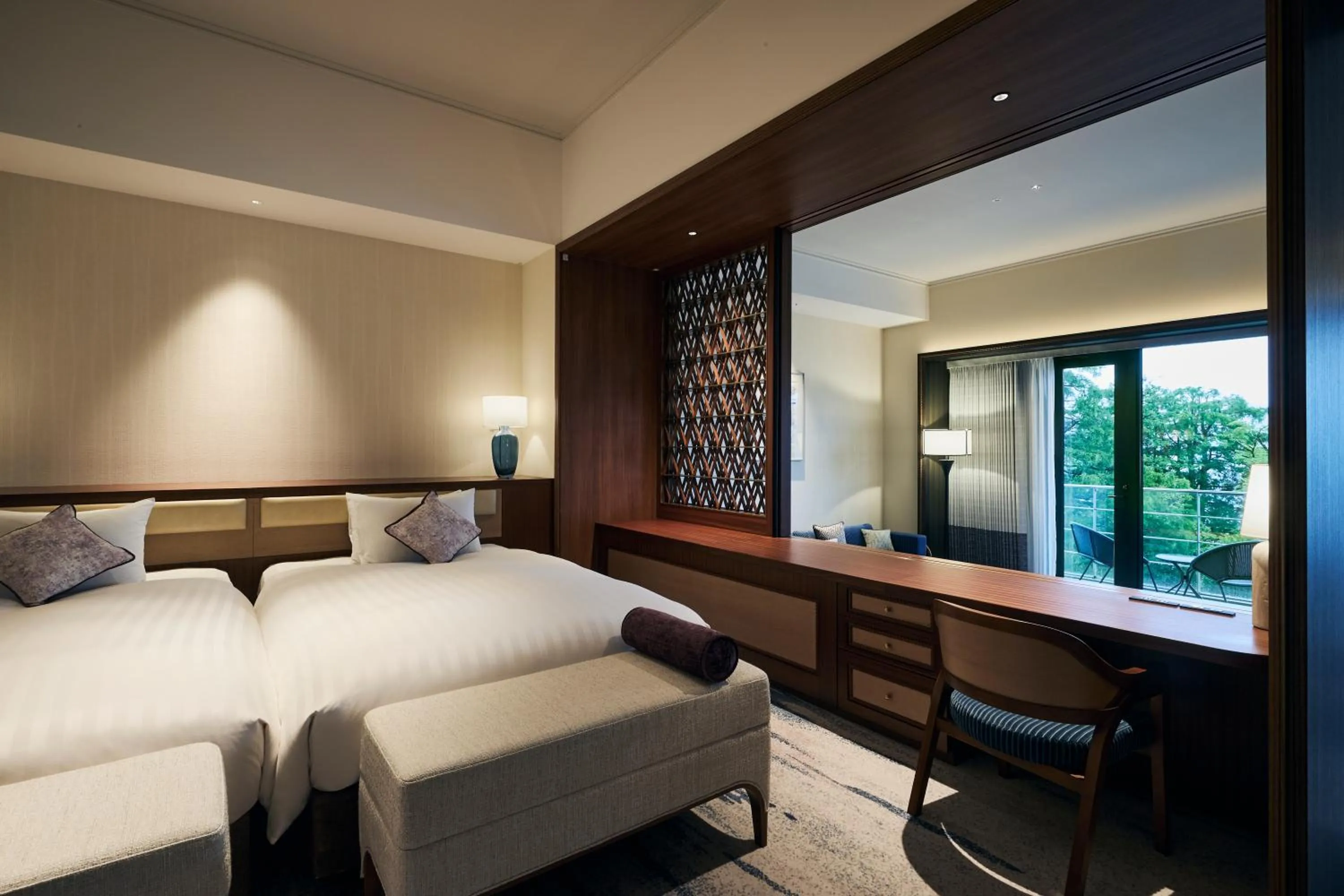 Premium Fourth Room with Lake View in Hakone Hotel