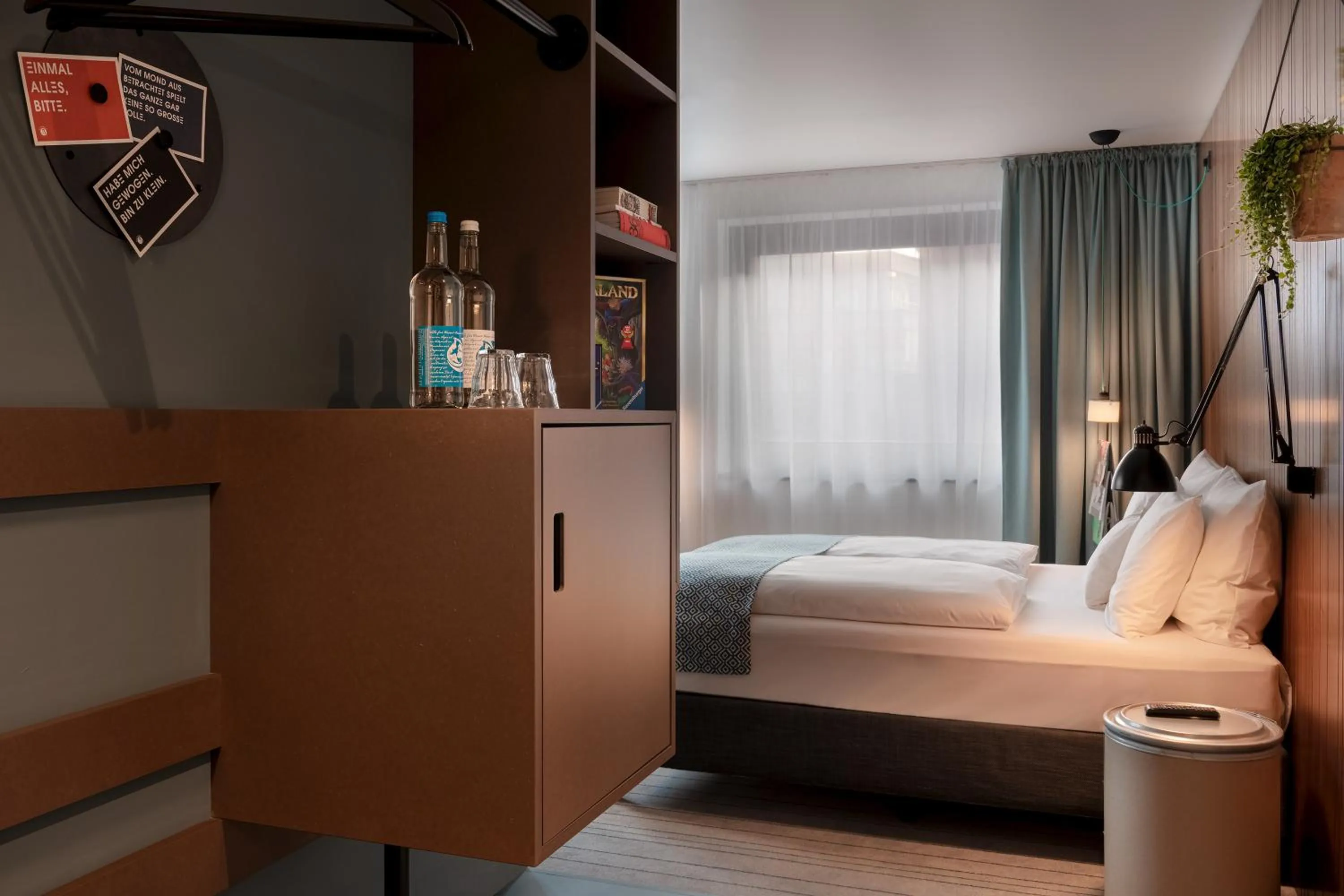 Medium - single occupancy in PIERDREI Hotel HafenCity Hamburg