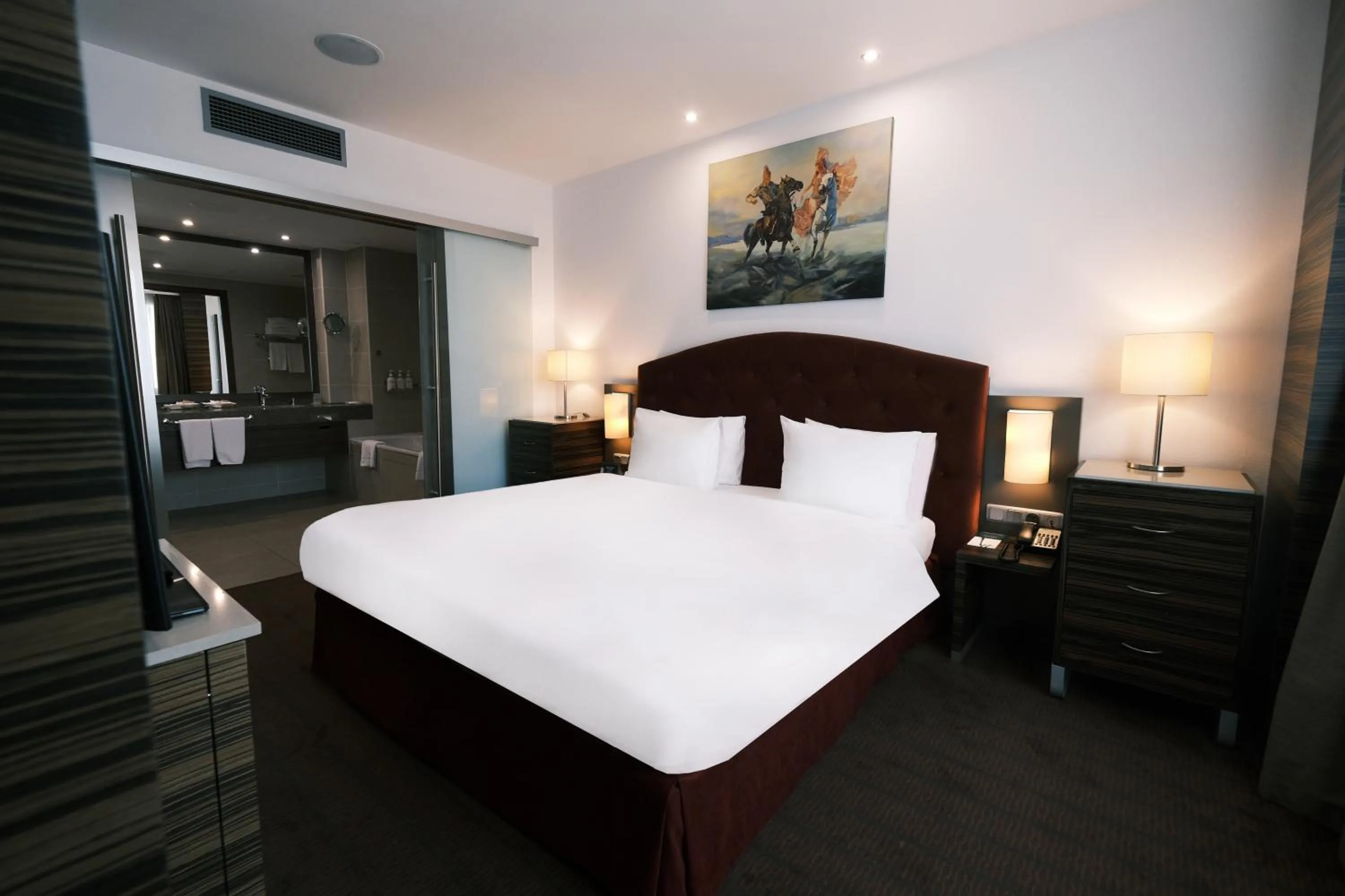 1 King Suite with City View Non Smoking in Holiday Inn Almaty by IHG