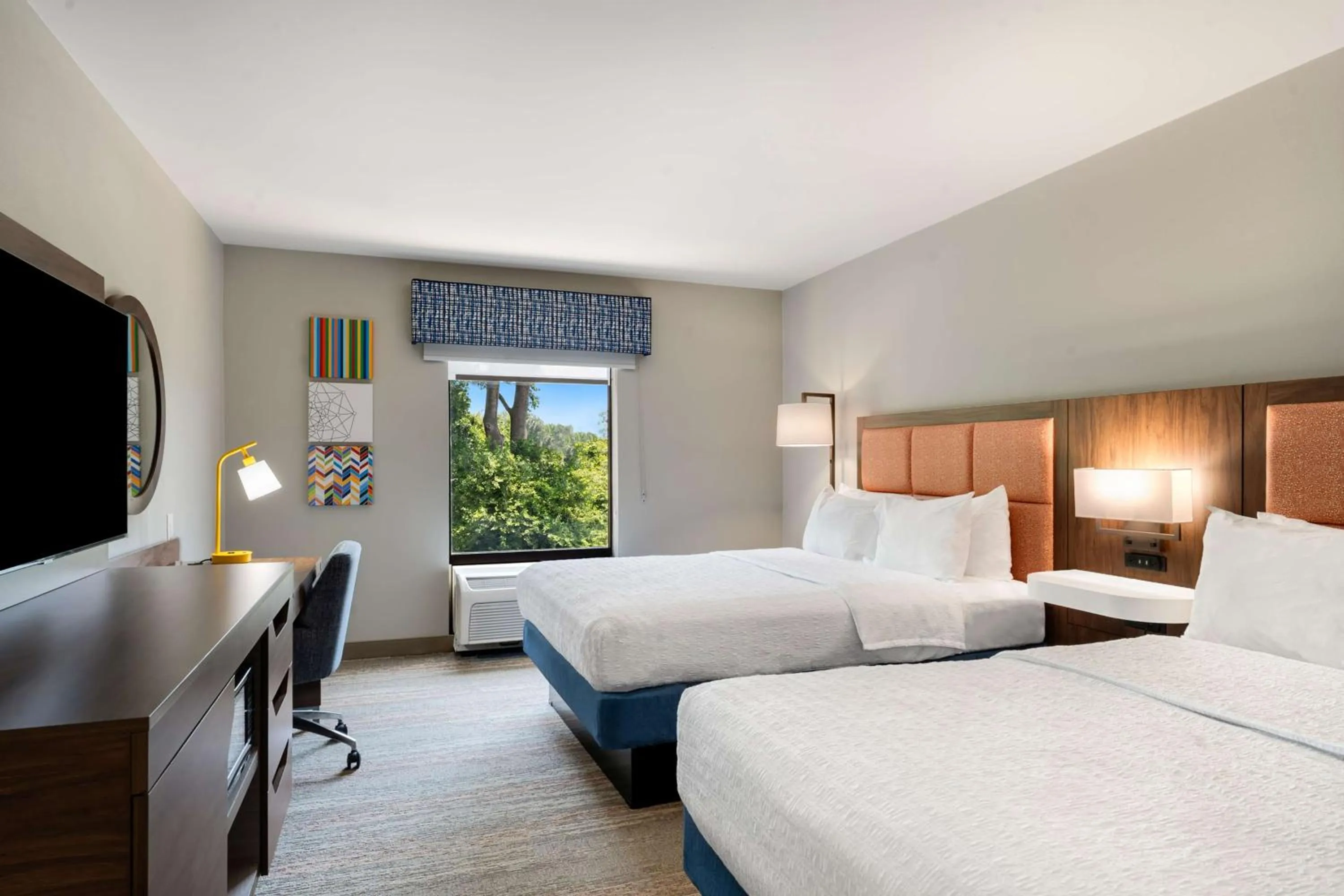 Room with Two Queen Beds - Non-Smoking in Hampton Inn Milford