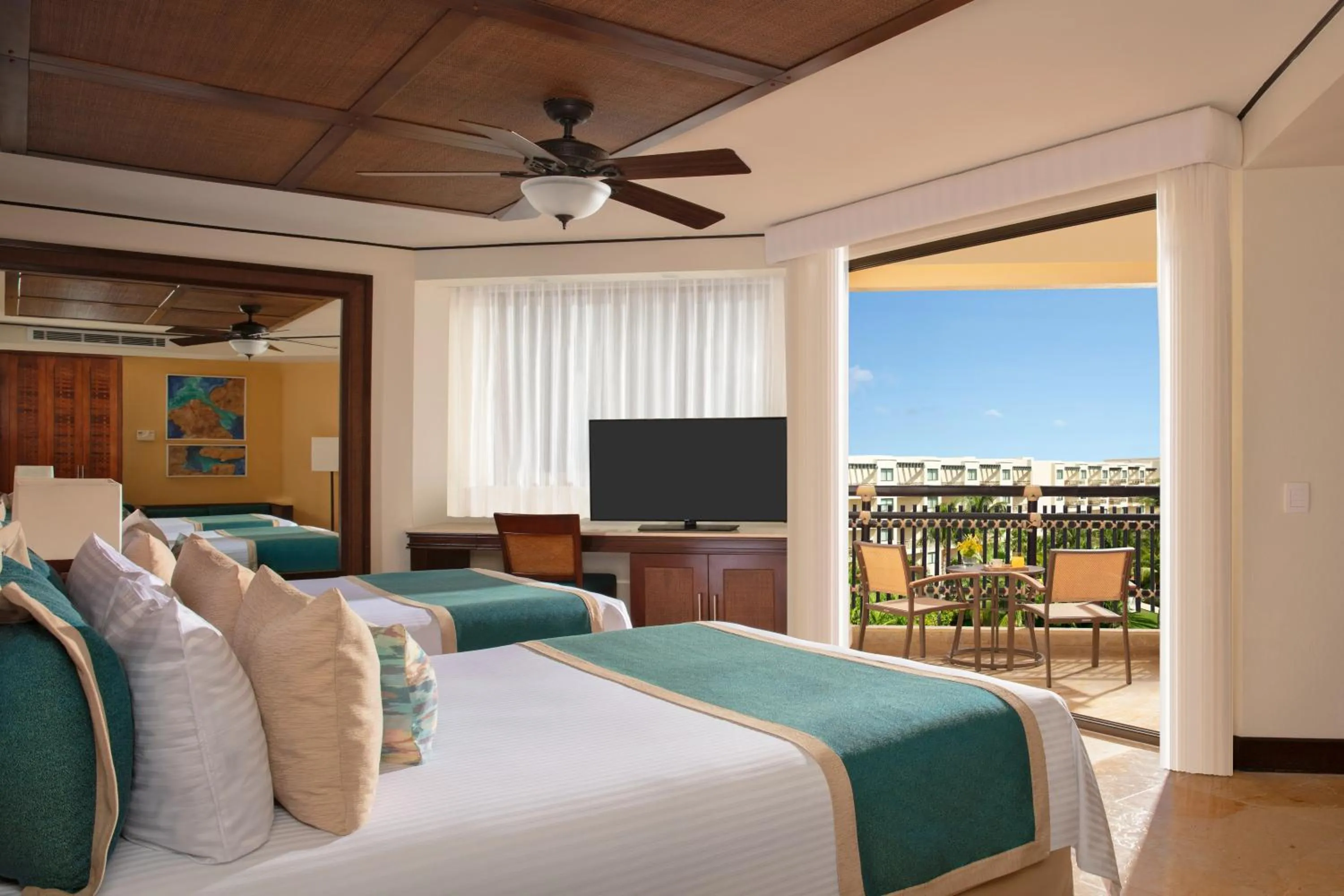 Family Suite Preferred (Two Preferred Club Suites connecting rooms) in Dreams Riviera Cancun Resort & Spa - All Inclusive