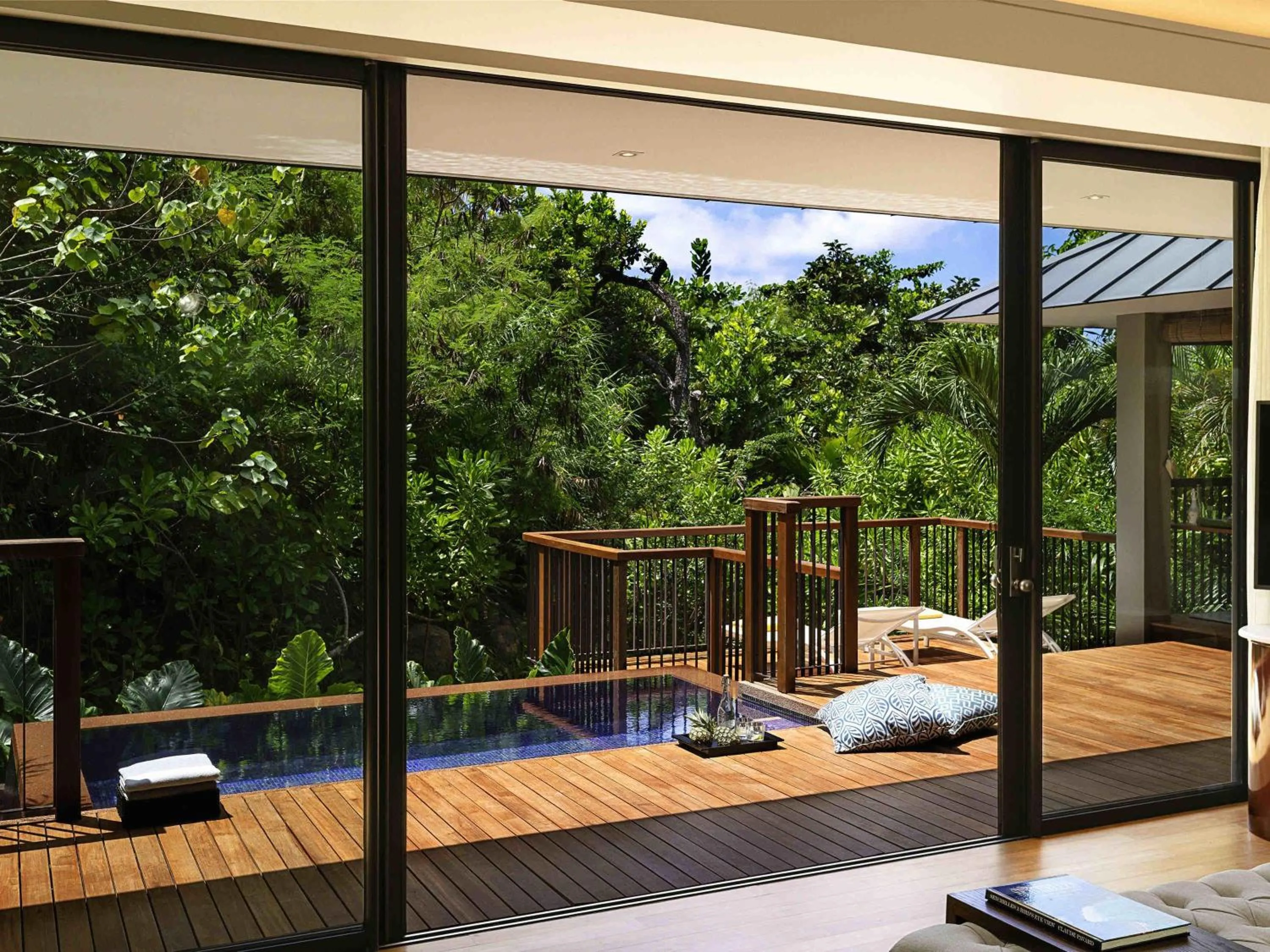 Hillside Pool Double Villa with Garden View in Raffles Seychelles