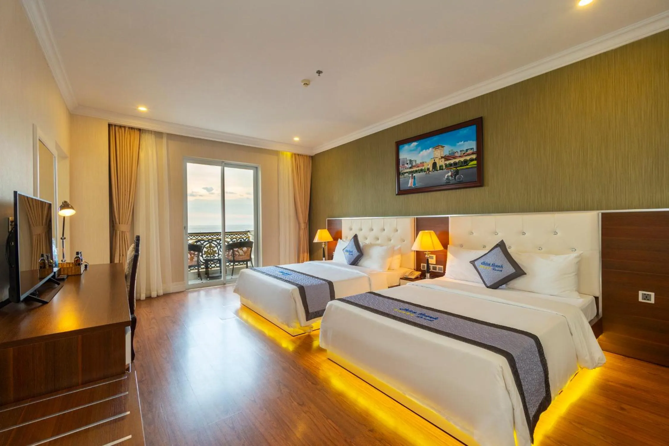 Suite with Sea View in Thien Thanh Resort