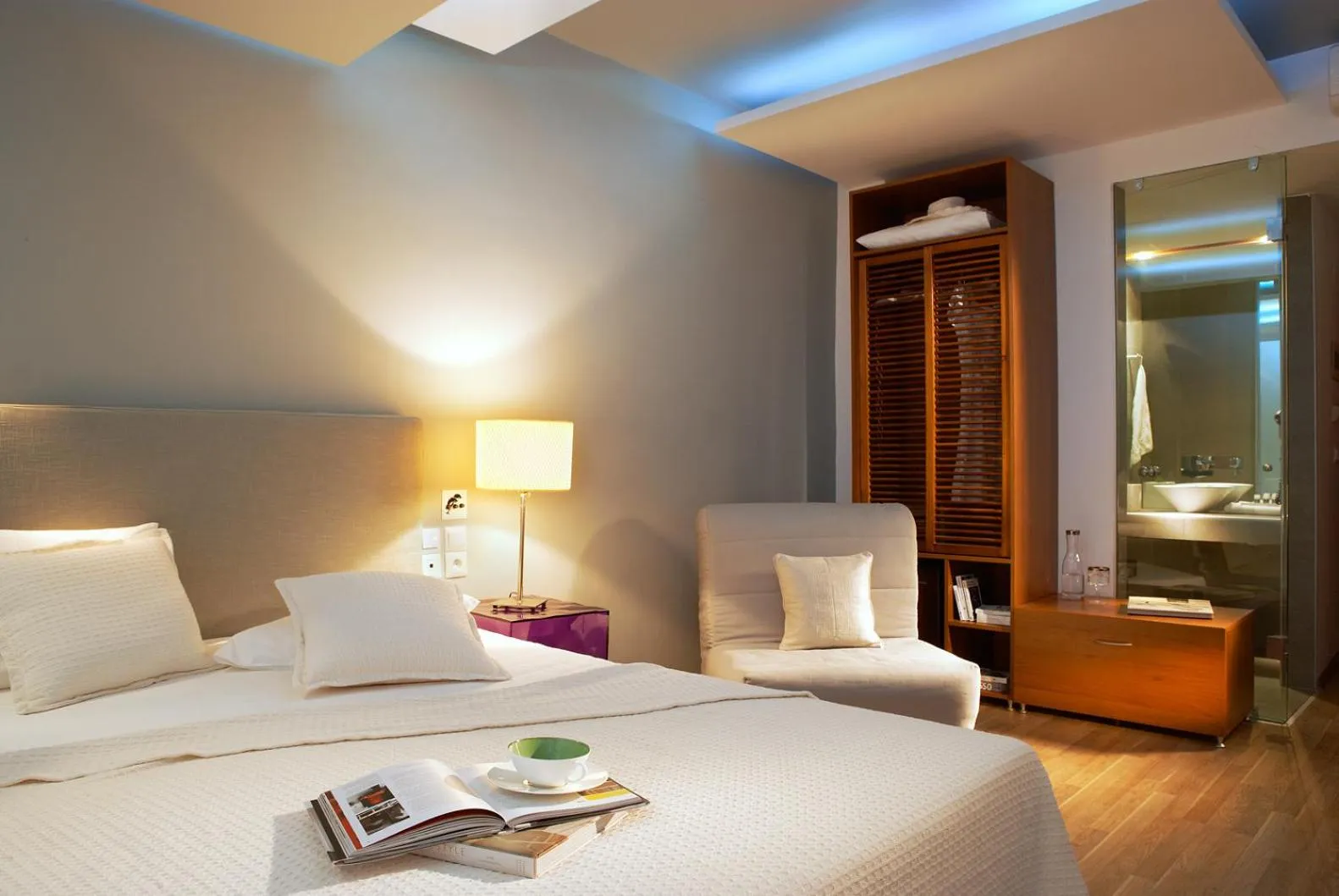 Double Room (2 Adults + 1 Child ) in Kamari Beach Hotel