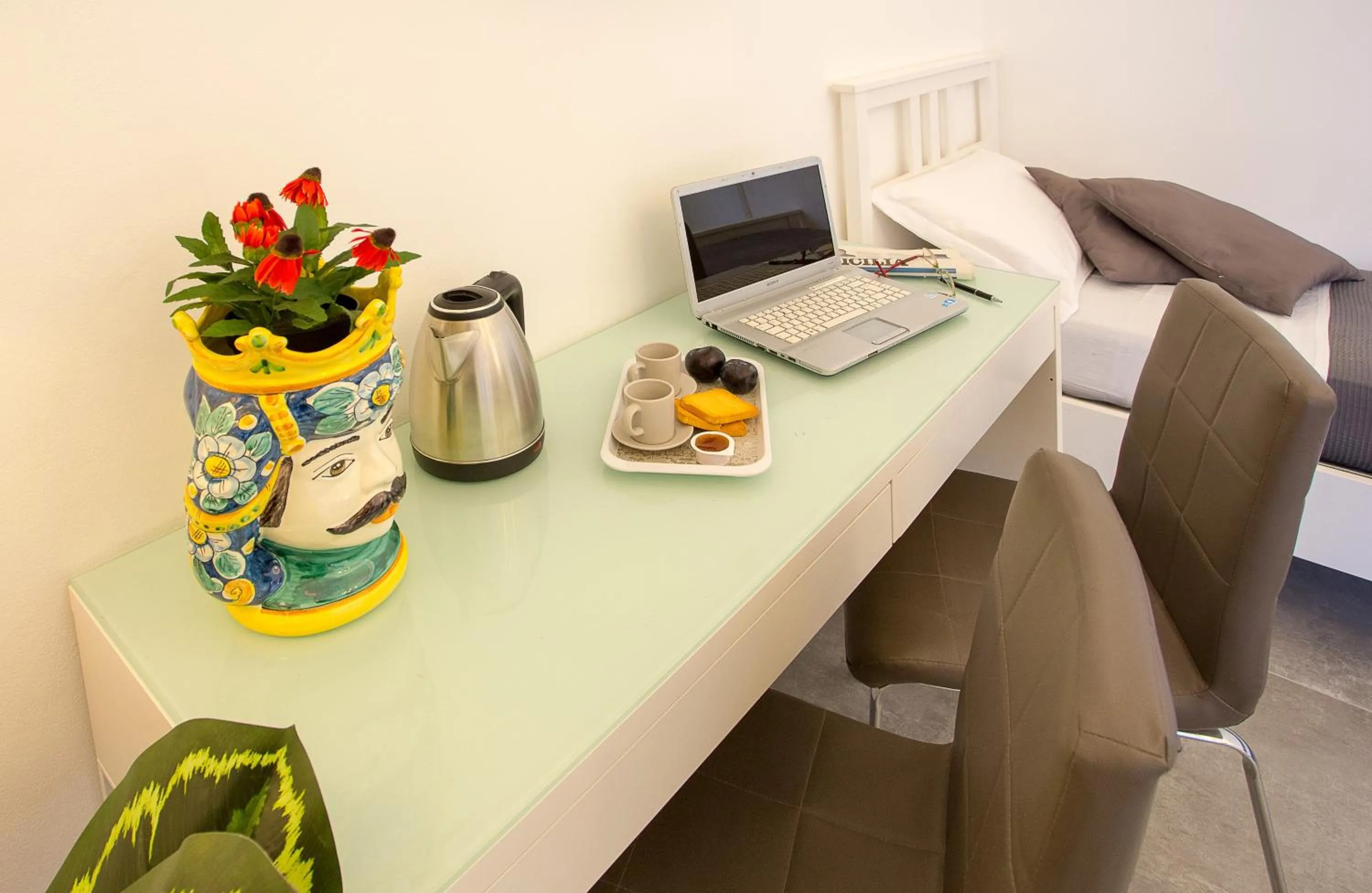 Double Room with Private Bathroom in Palazzo Bruca Catania