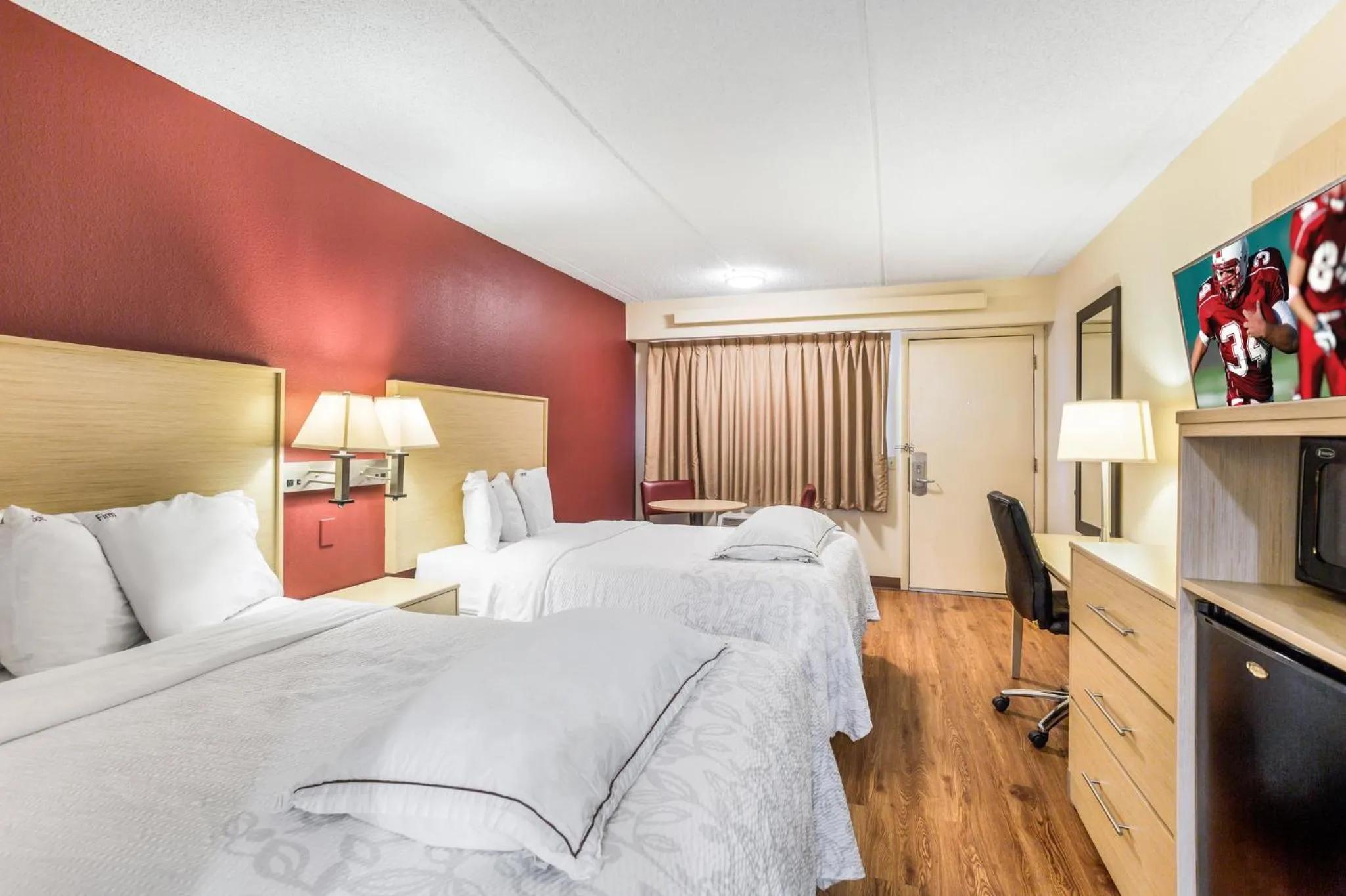 Premium Room with Two Double Beds Smoke Free (Upgraded Bedding and Snack Box) in Red Roof Inn PLUS+ Nashville North Goodlettsville
