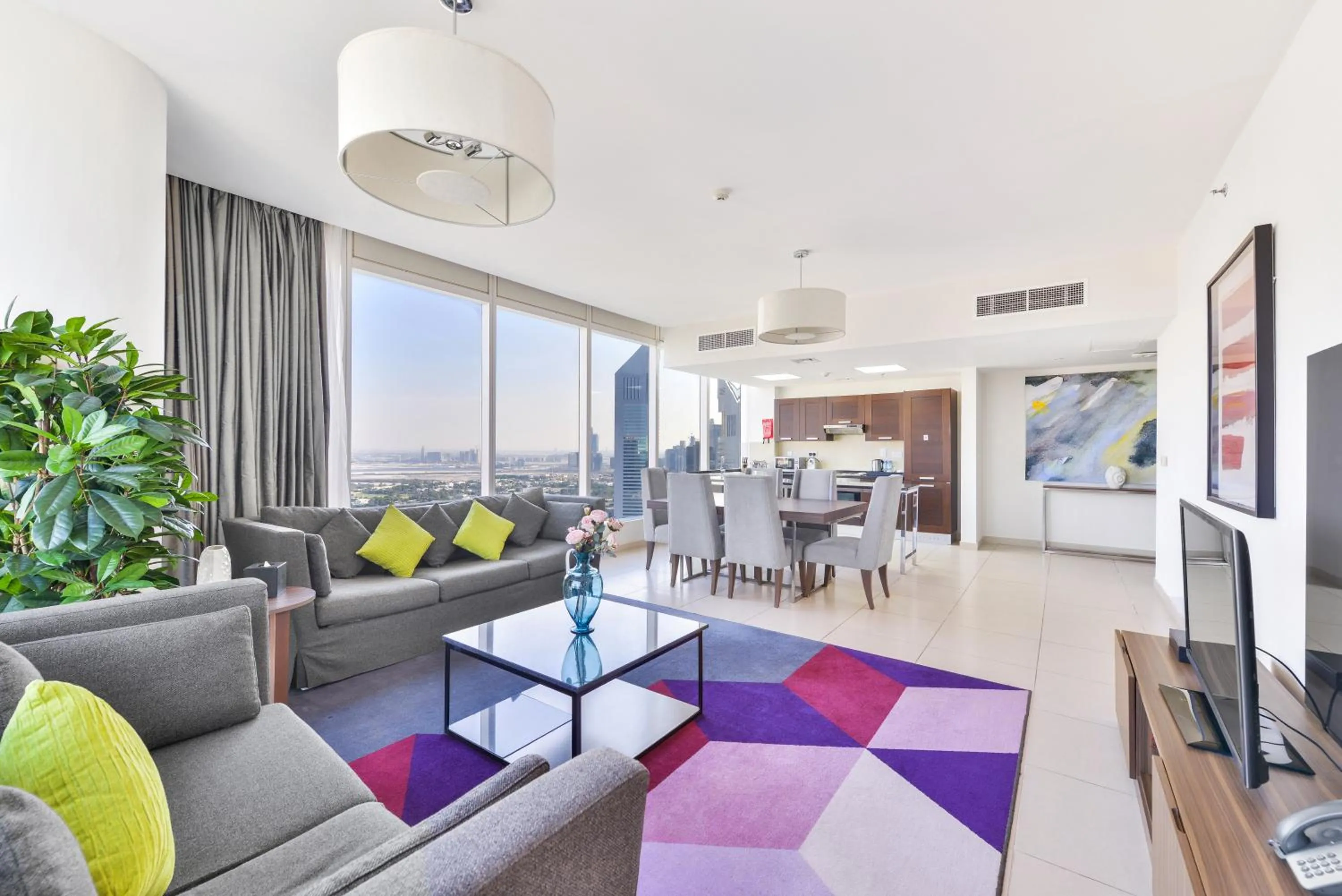 Deluxe Two-Bedroom Apartment in Nassima Tower Hotel Apartments