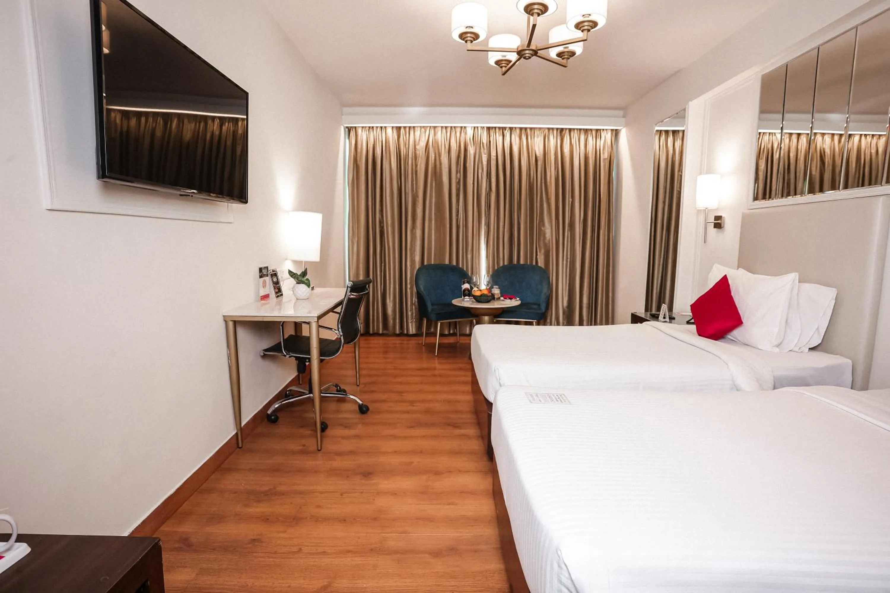 Premium Twin Room with City View- Early check in and late checkout (subject to availability) in Ramada by Wyndham Jaipur North