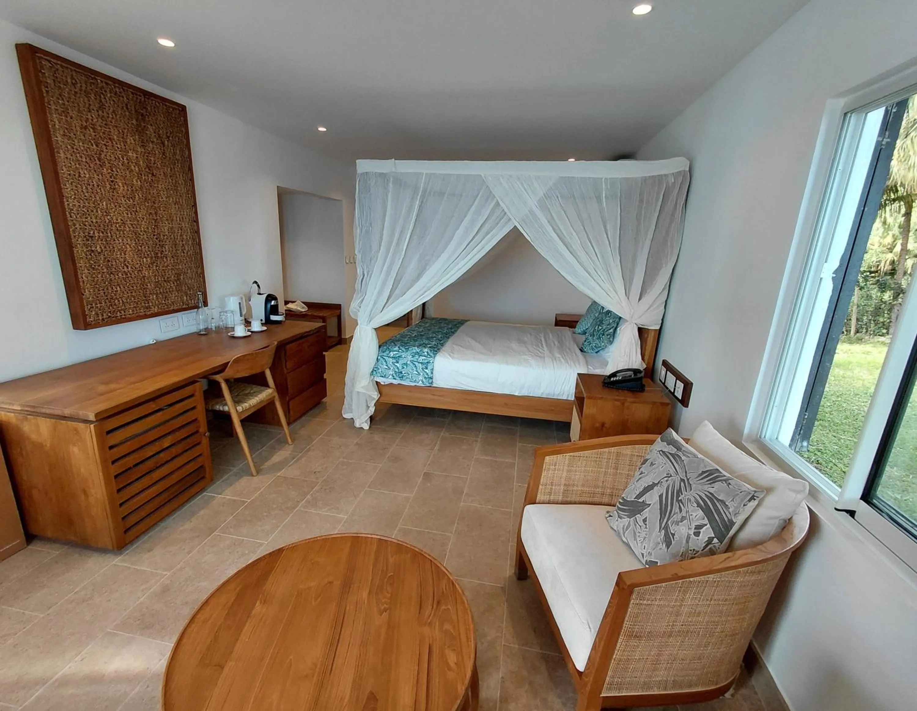 Senior Suite Chalets with Sea View - single occupancy in Hotel Chalets Chamarel