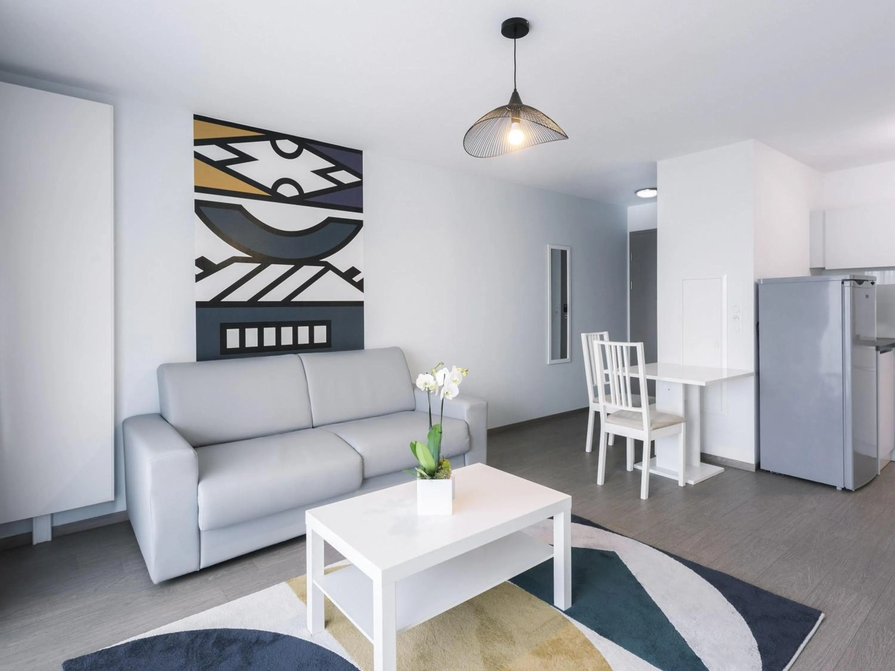 Two-Bedroom Apartment with Terrace in Aparthotel Adagio Bâle Mulhouse Aeroport