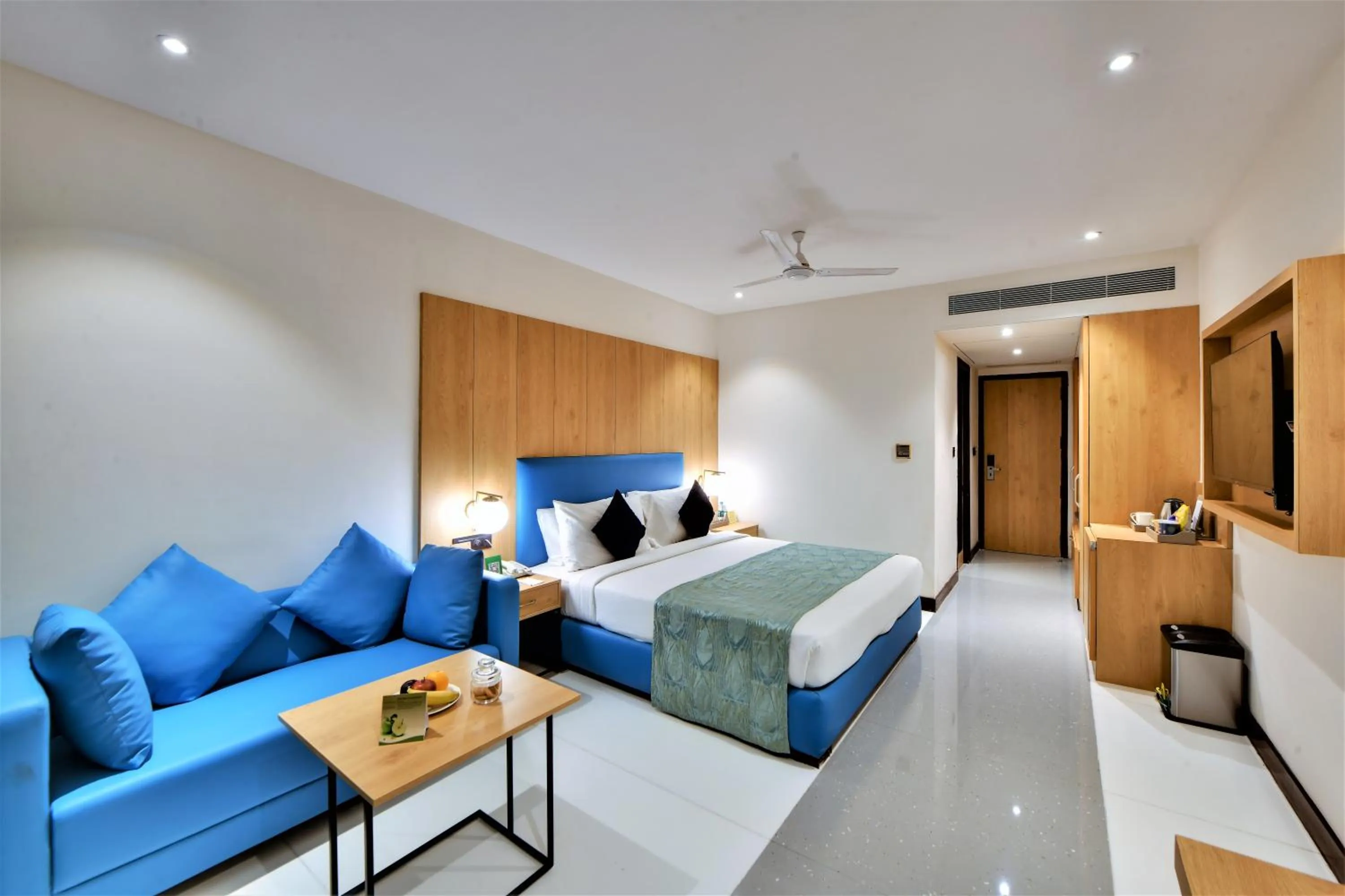 Fern Classic Room, 1 King Bed - single occupancy in The Fern Residency, Subhash Bridge, Ahmedabad