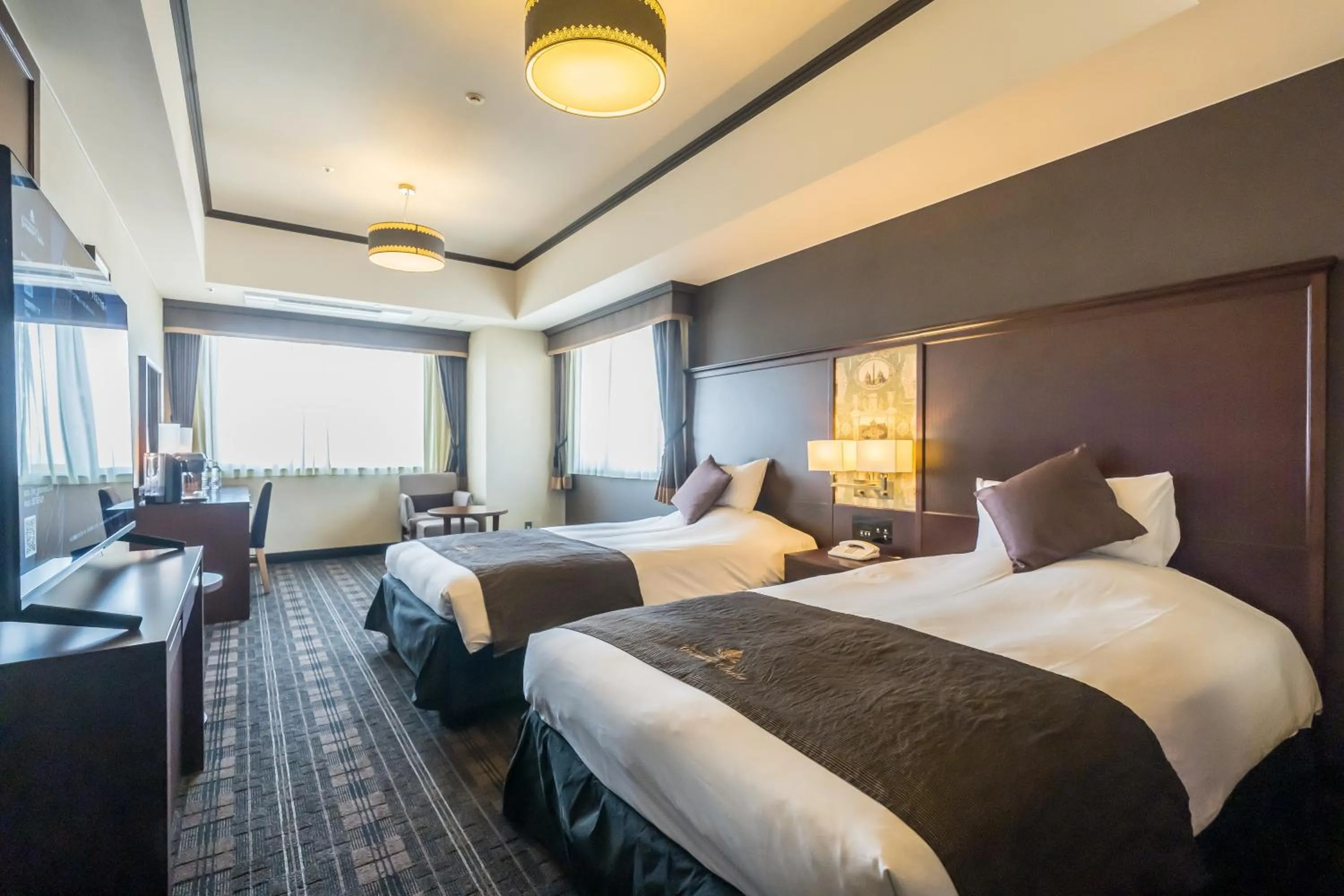 Corner Twin Room - Non-Smoking in Hotel Monterey Grasmere Osaka