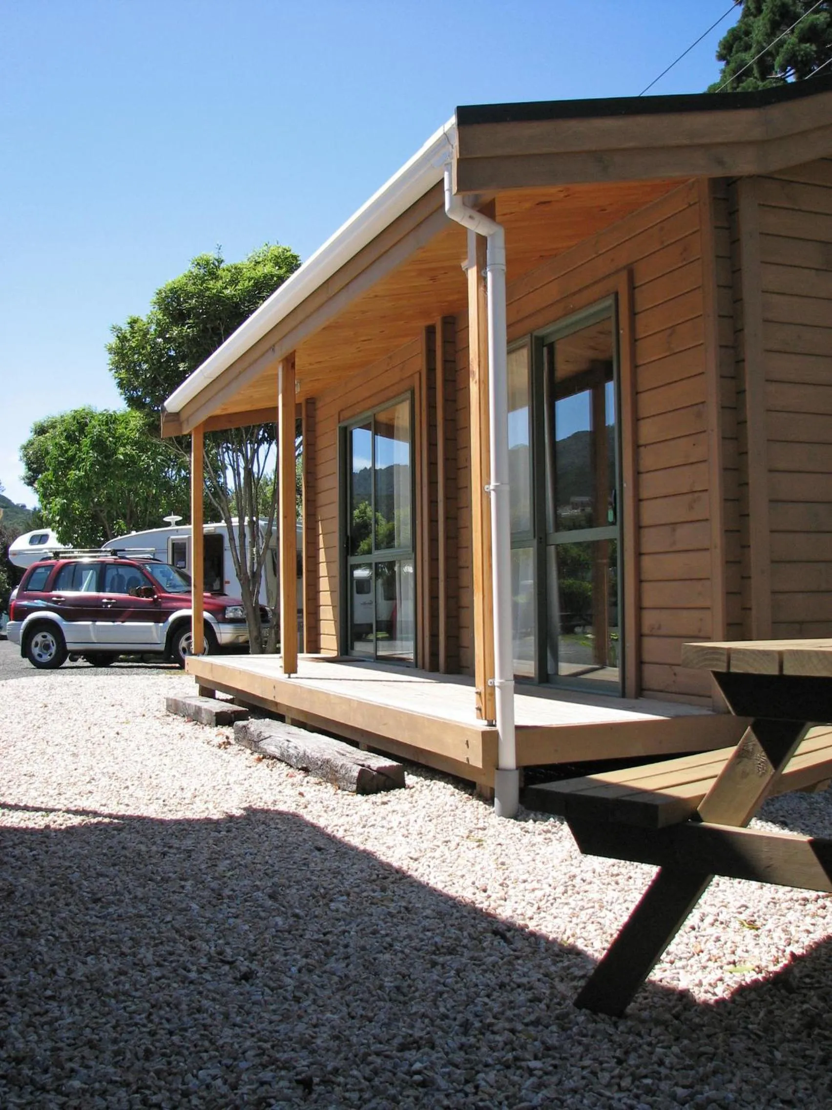 Double Room with Shared Bathroom in Picton Campervan Park