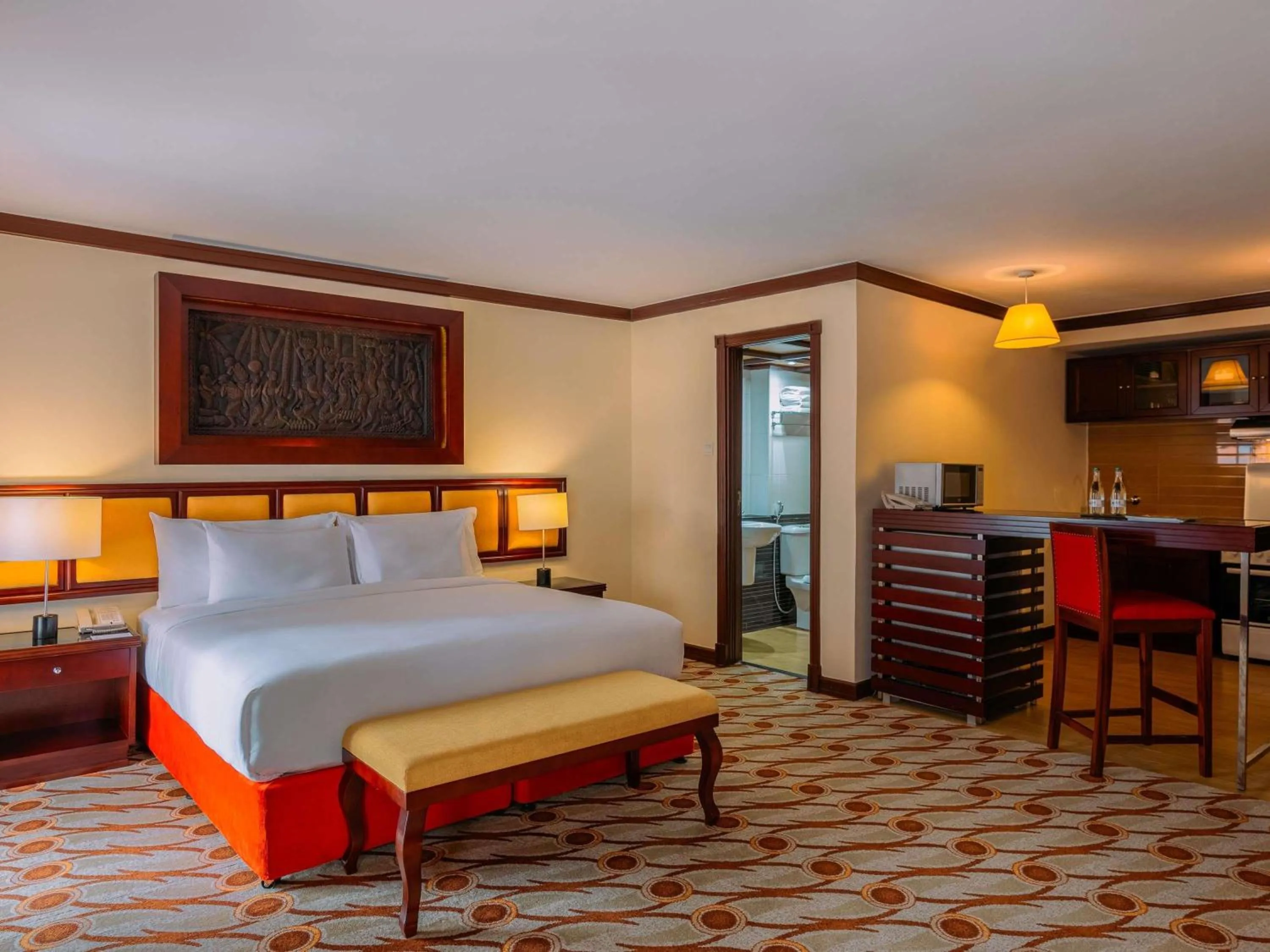 King Room with Pool View in Mövenpick Hotel & Residences Nairobi