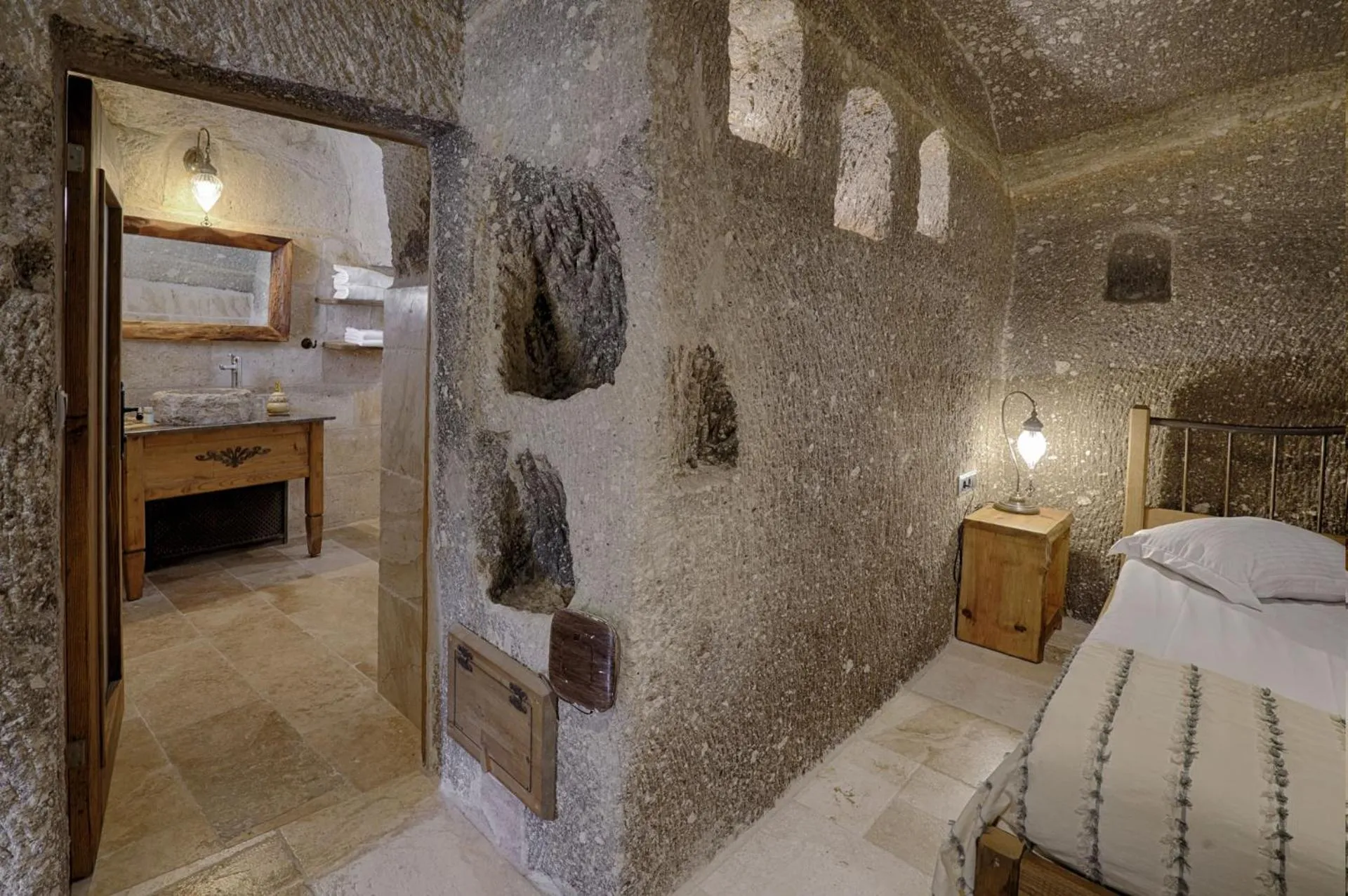 Standard Double or Twin Cave Room in Hera Cave Suites