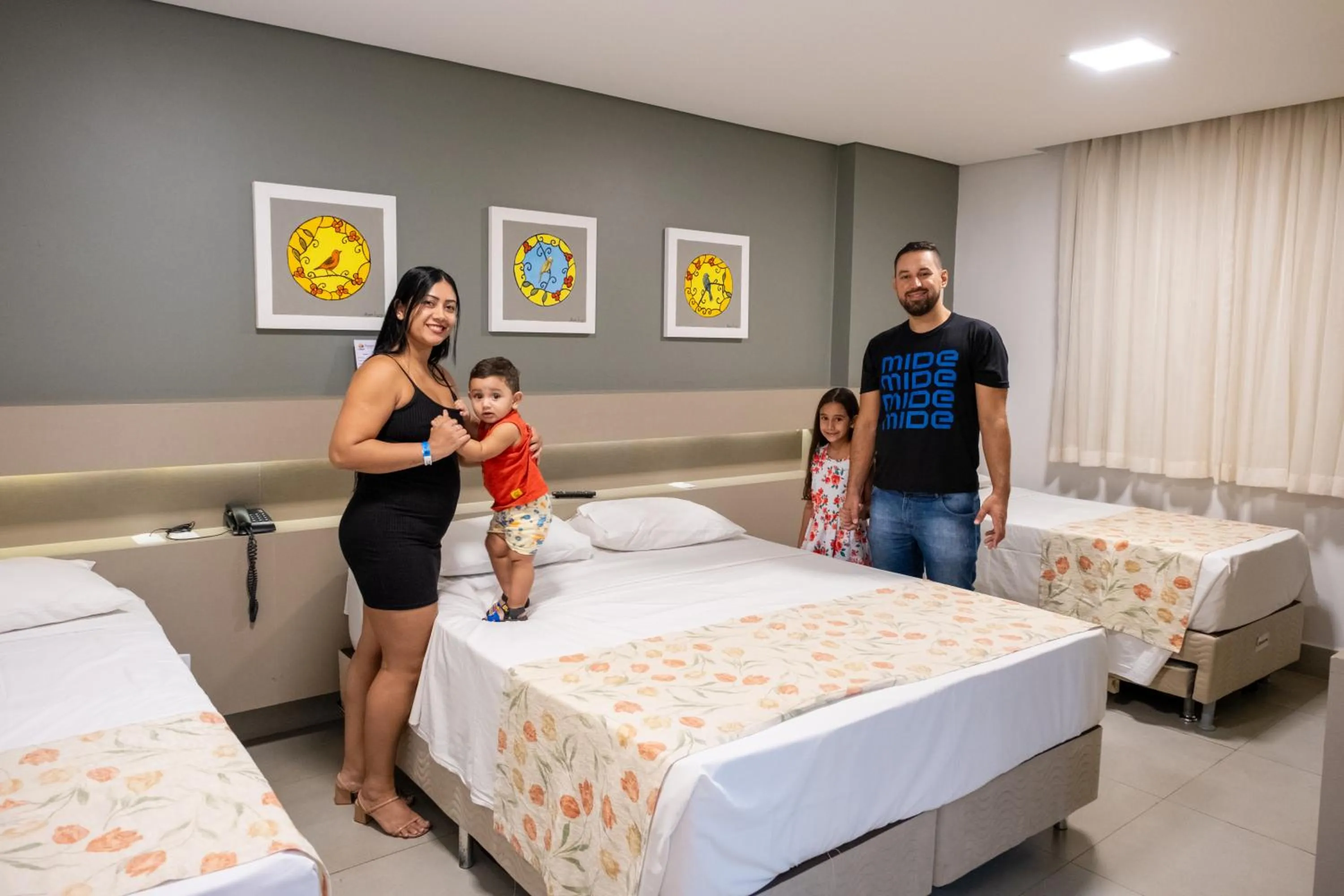 Quadruple Room in Hotel Morada do Sol