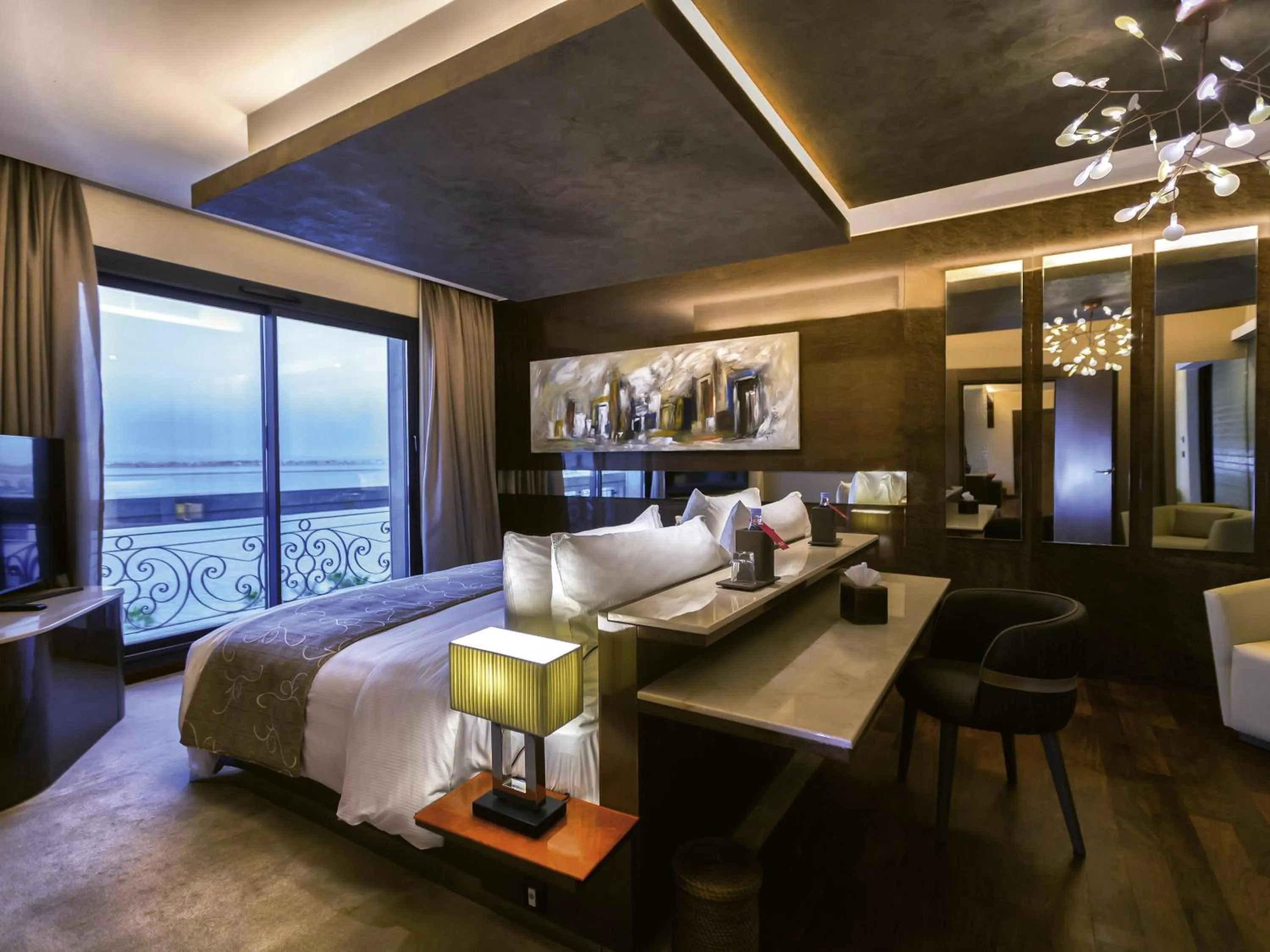 Presidential Suite with Lake View in Mövenpick Hotel du Lac Tunis