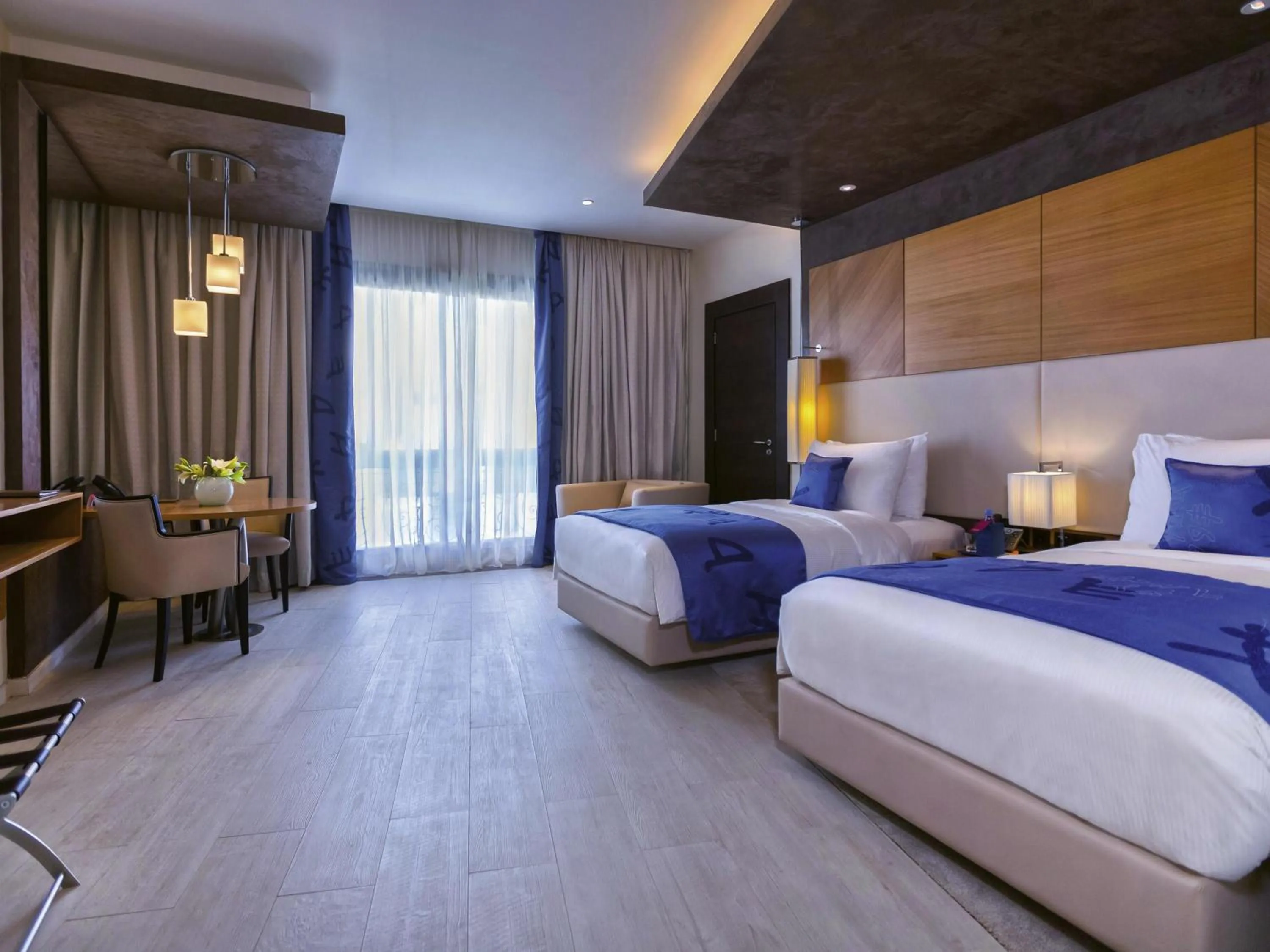 Premium Twin Room With Lake View in Mövenpick Hotel du Lac Tunis
