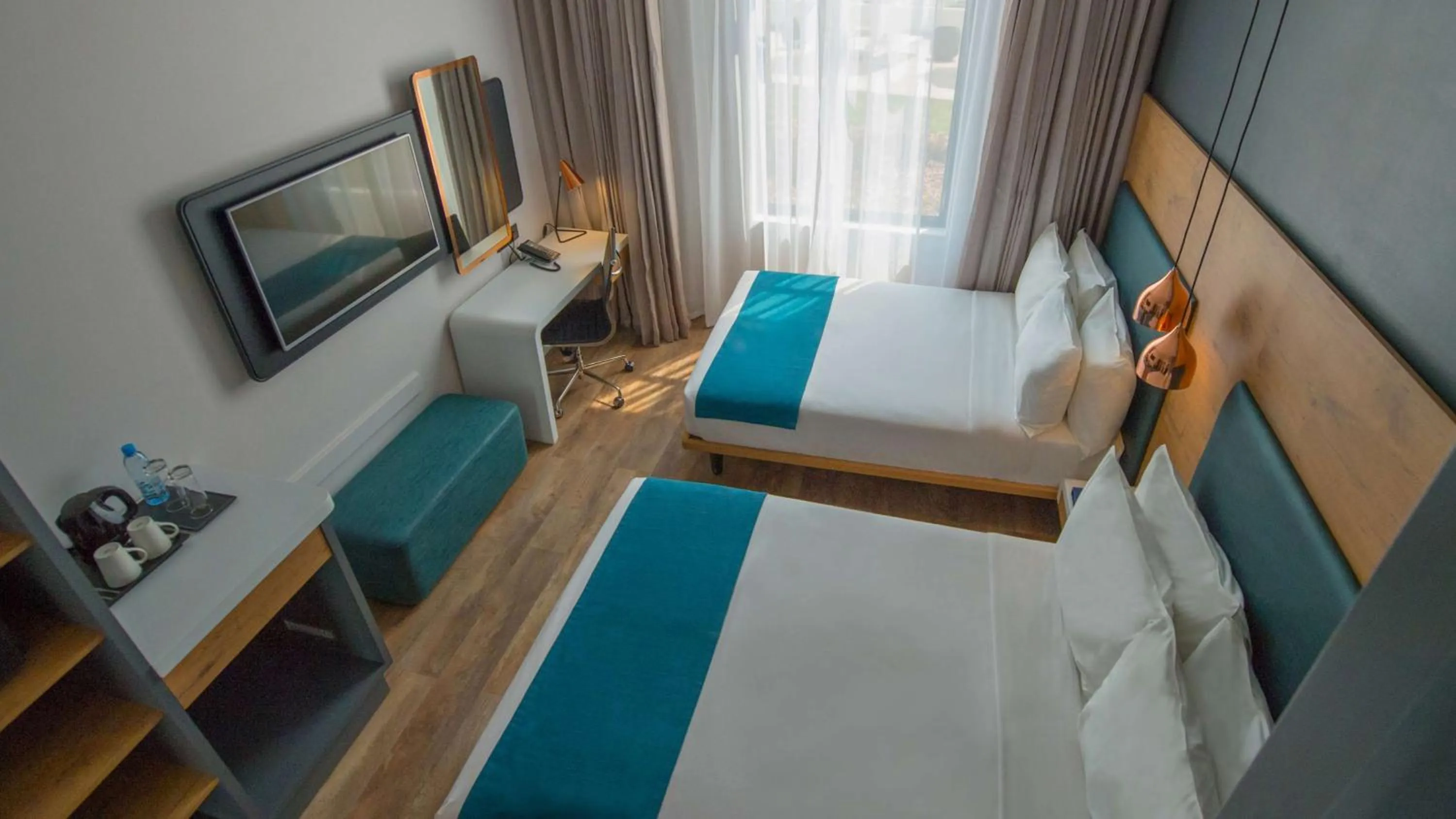 Standard Room 2 Double Beds Non Smoking - single occupancy in Garden Court Kitwe