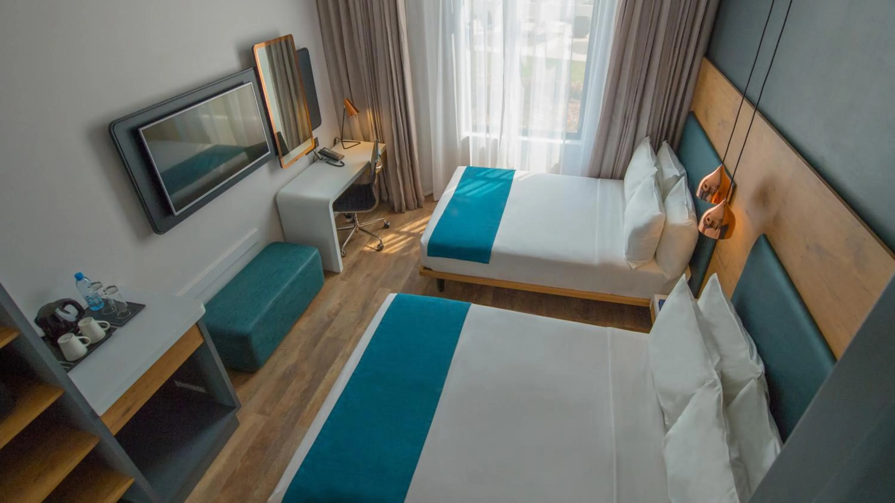 Standard Room 2 Double Beds Non Smoking - single occupancy in Garden Court Kitwe