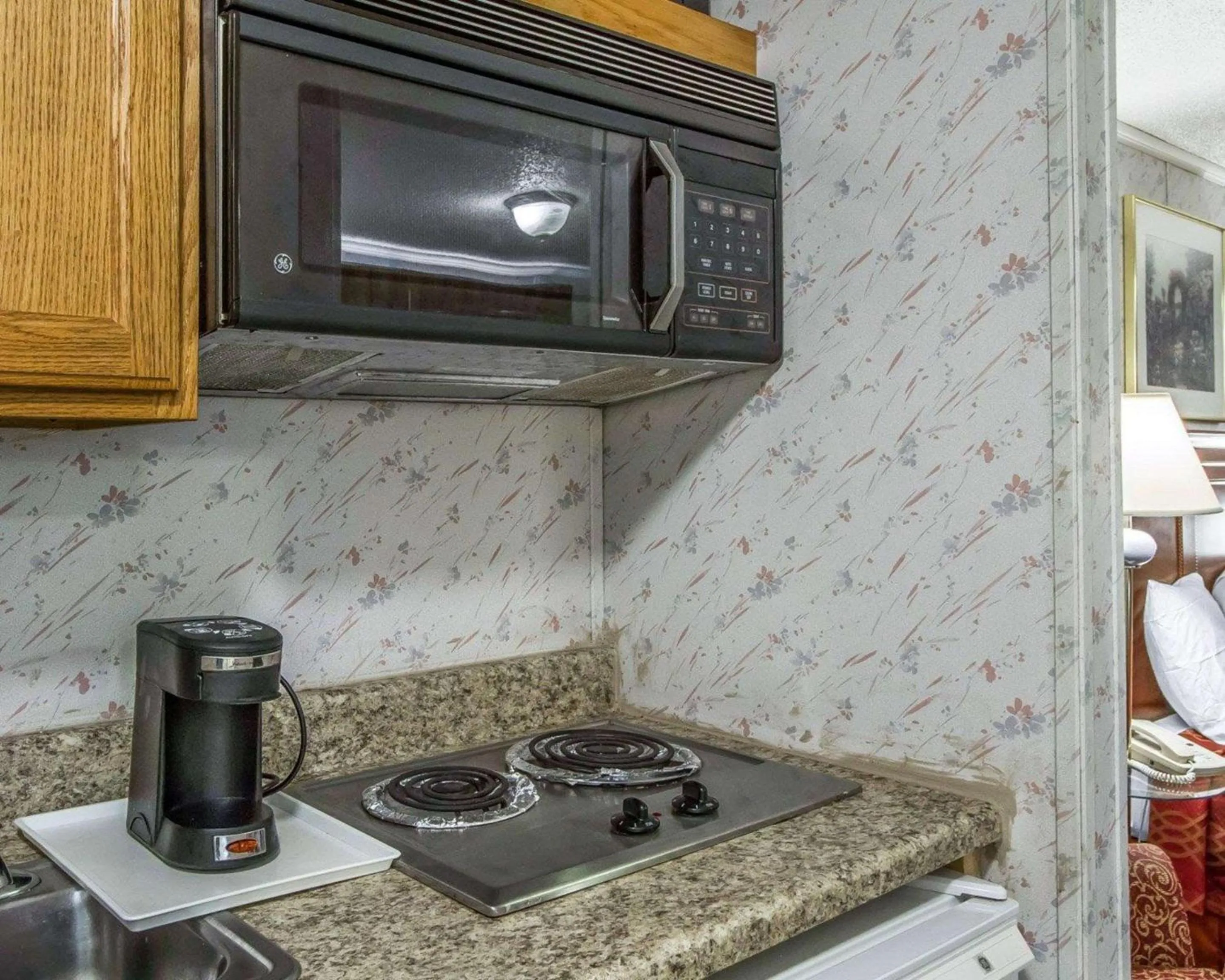  Efficiency Suite with Two Queen Beds - Non Smoking in Rodeway Inn & Suites Brunswick near Hwy 1