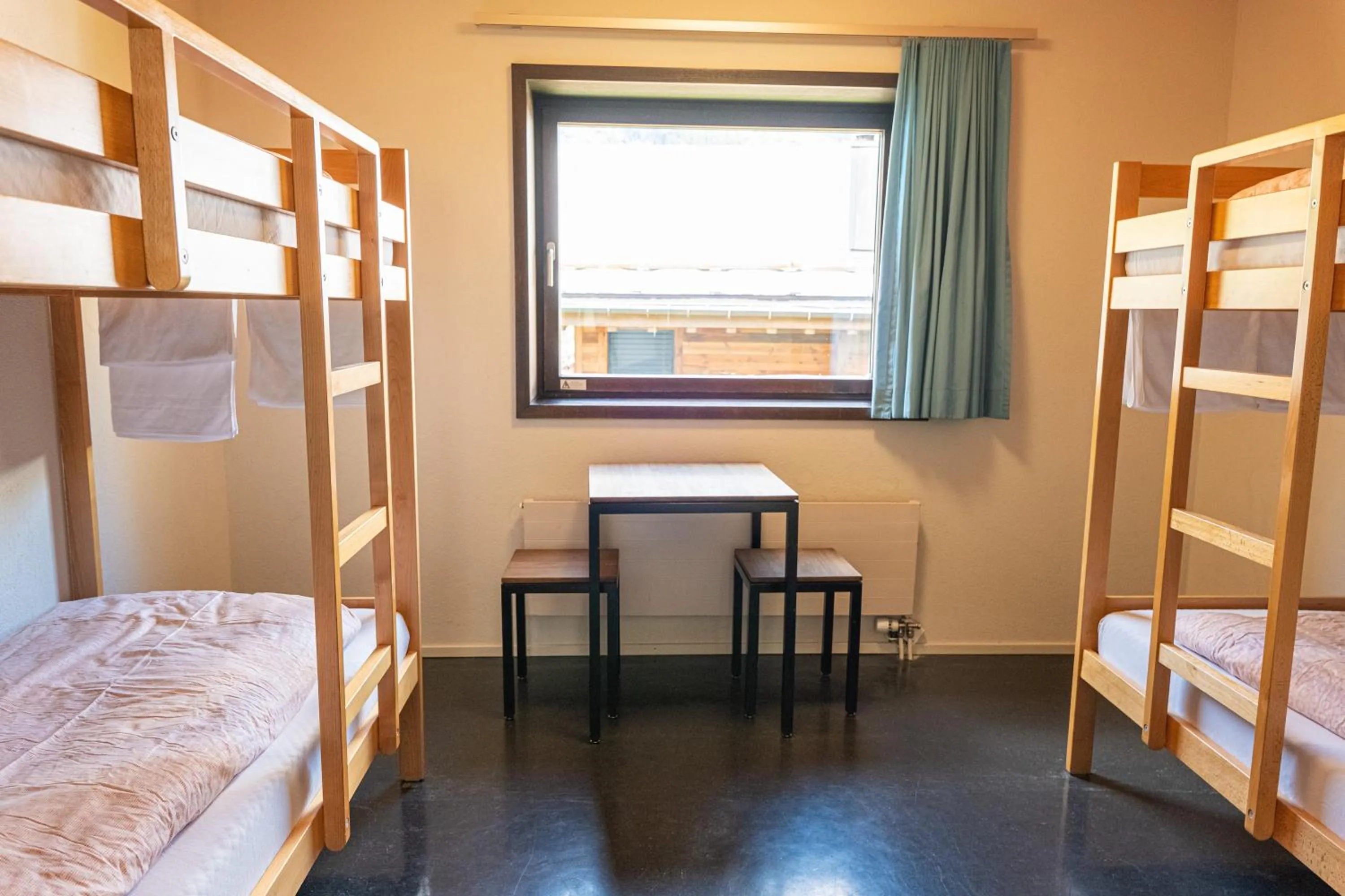 Single Bed in Quadruple Room in Zermatt Youth Hostel