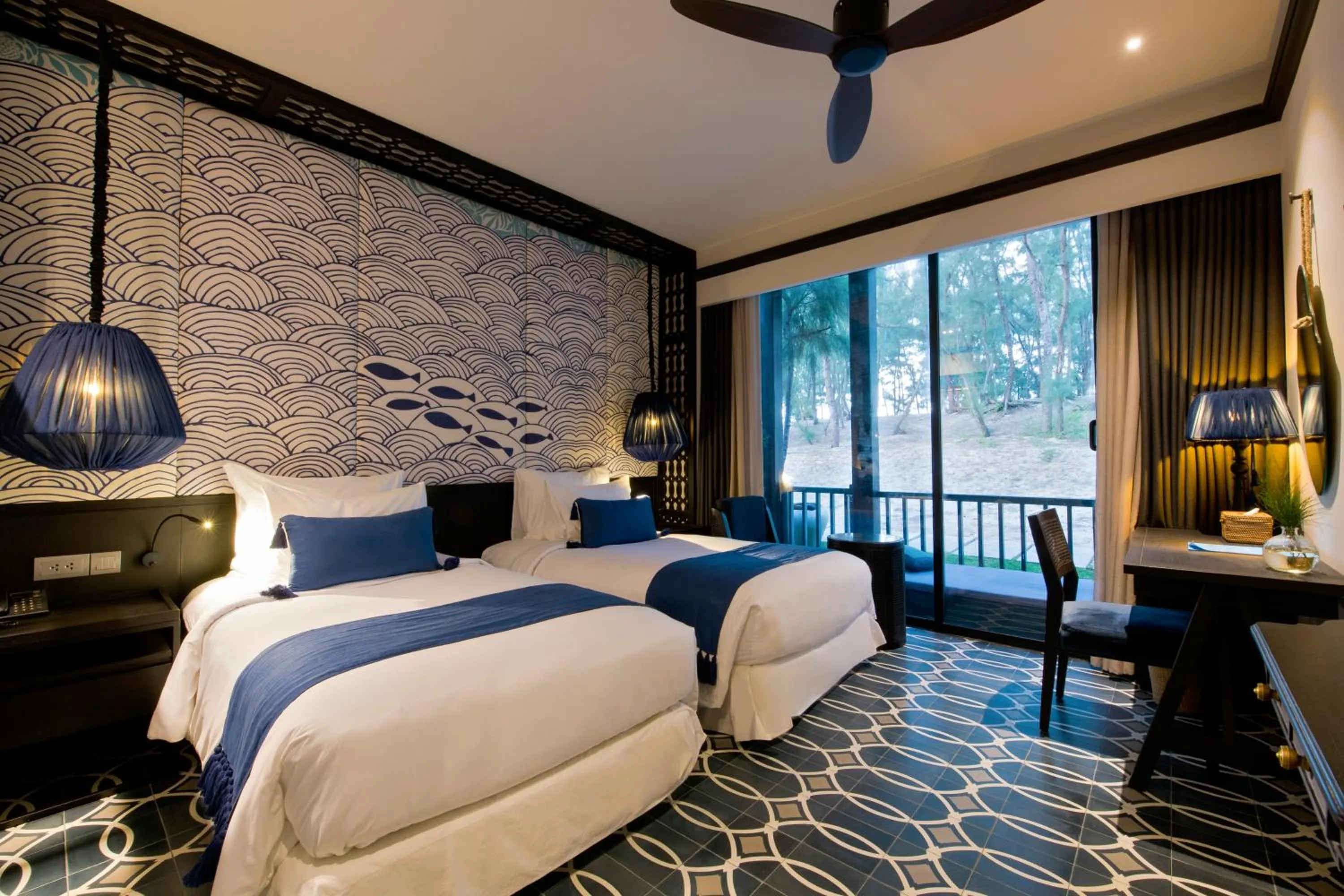 Deluxe Double or Twin Room with Garden View in Sol An Bang Beach Resort & Spa