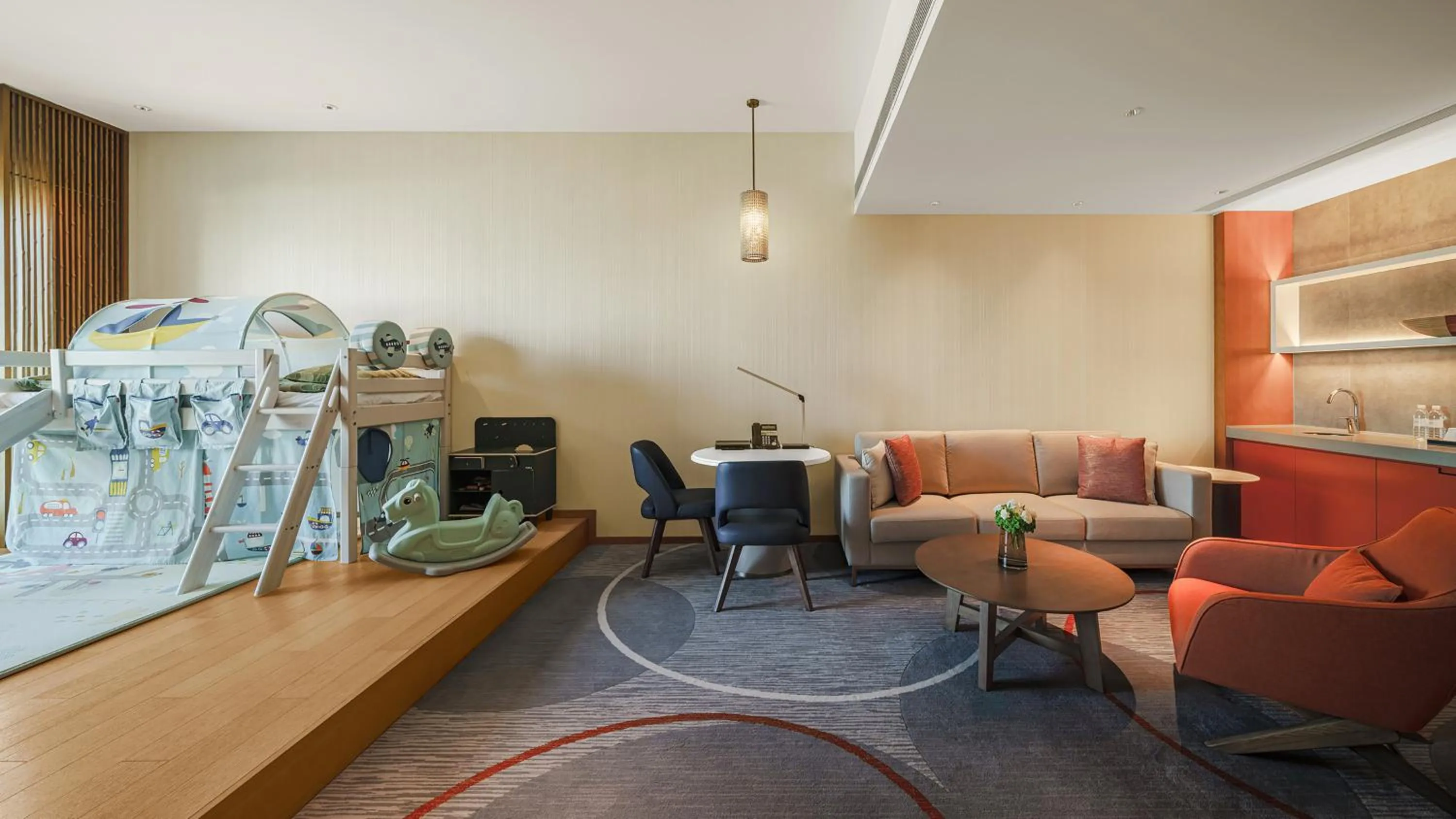 One-Bedroom Suite Kids Theme City View in InterContinental Suzhou Hotel by IHG